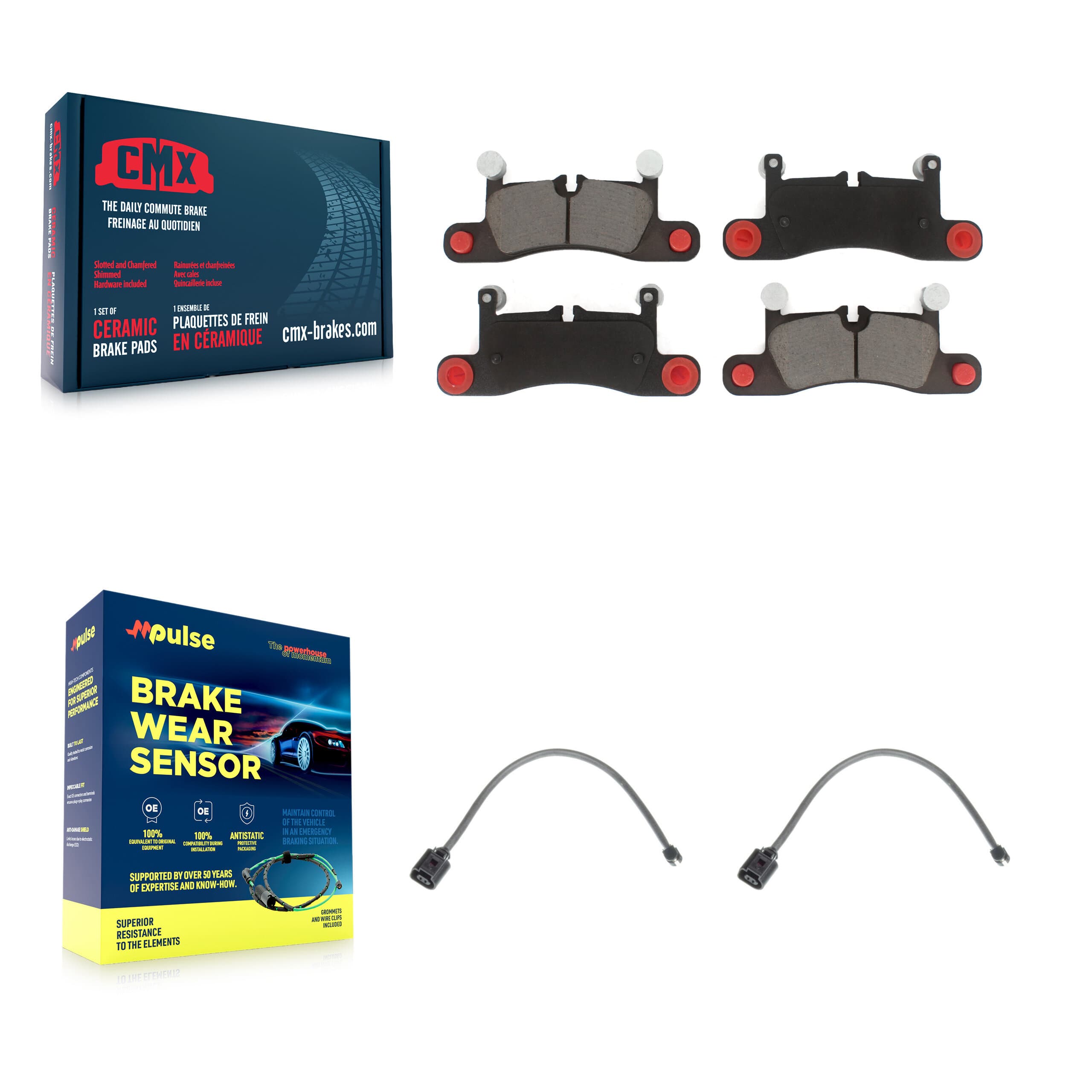 CMX - KCW-100923 - Rear Disc Brake Pad Kits image 1