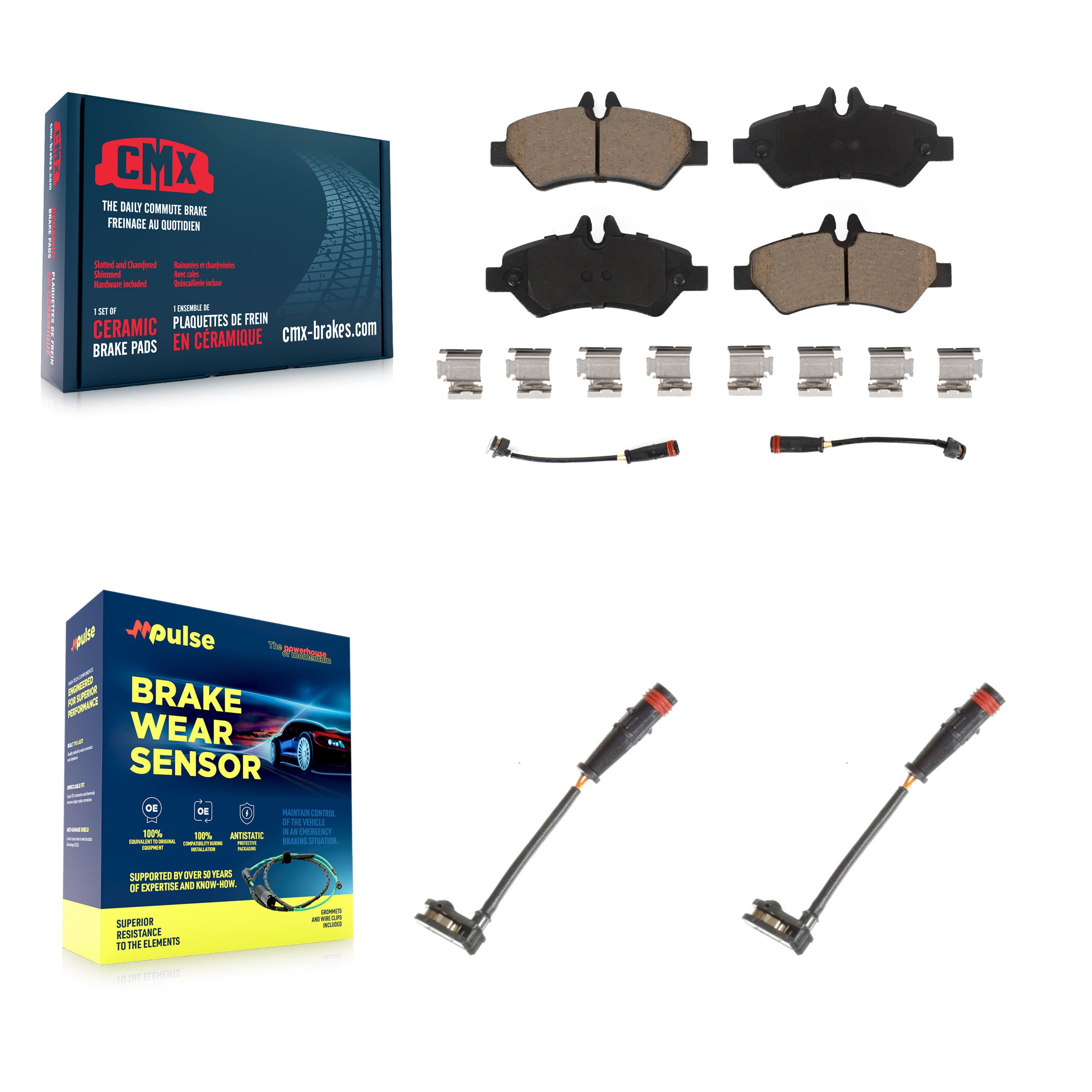 CMX - KCW-100936 - Rear Disc Brake Pad Kits image 1