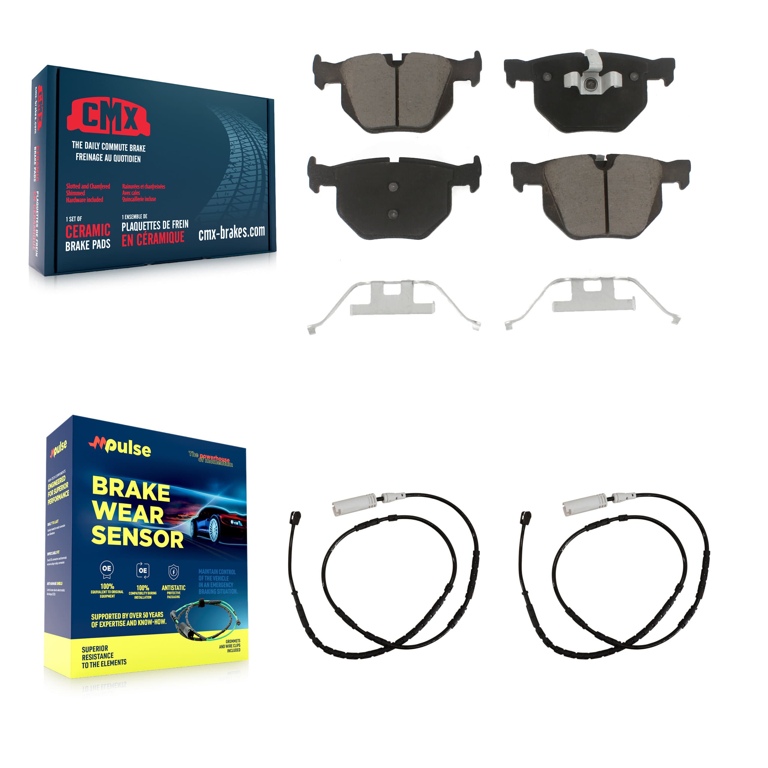 CMX - KCW-100939 - Rear Disc Brake Pad Kits image 1