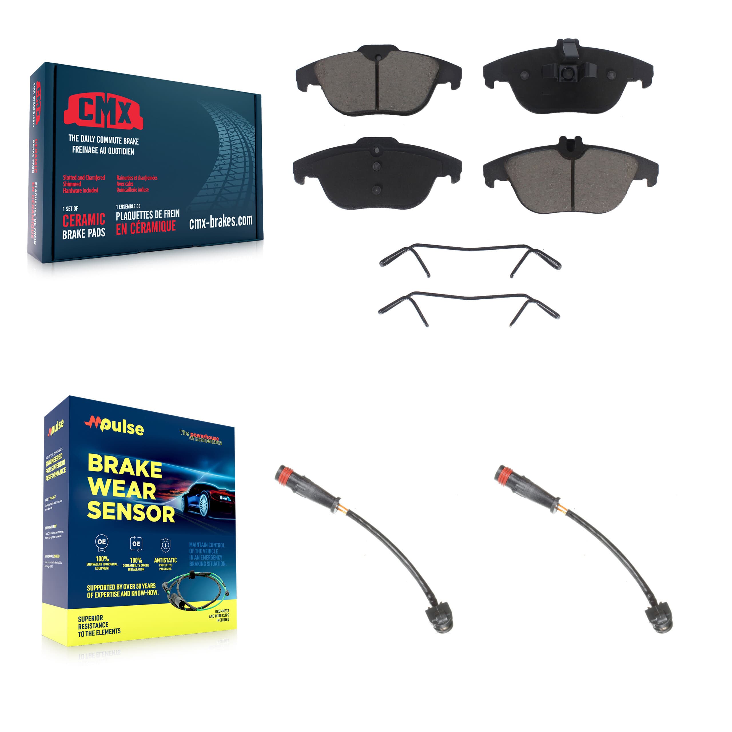 CMX - KCW-100942 - Rear Disc Brake Pad Kits image 1