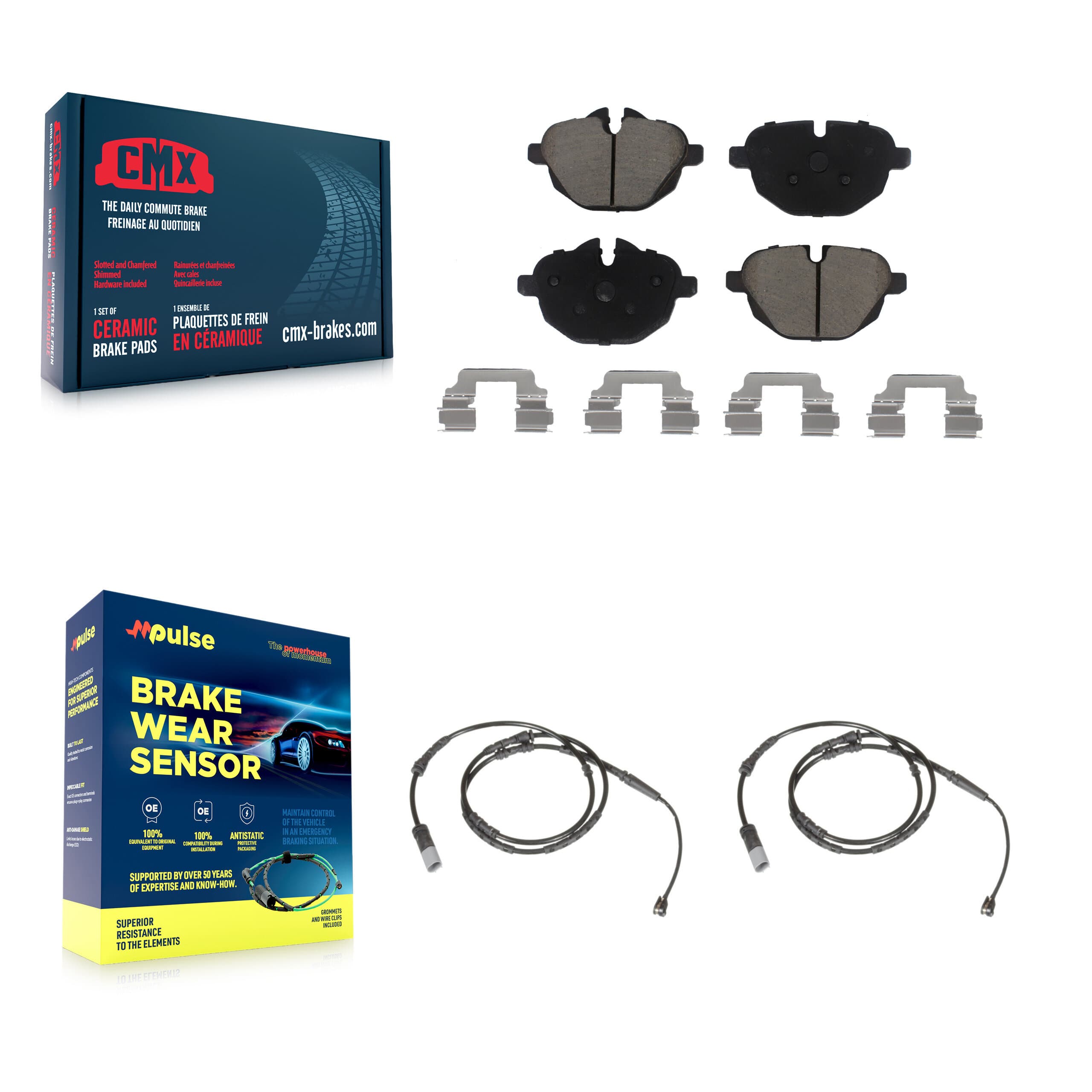 CMX - KCW-100948 - Rear Disc Brake Pad Kits image 1