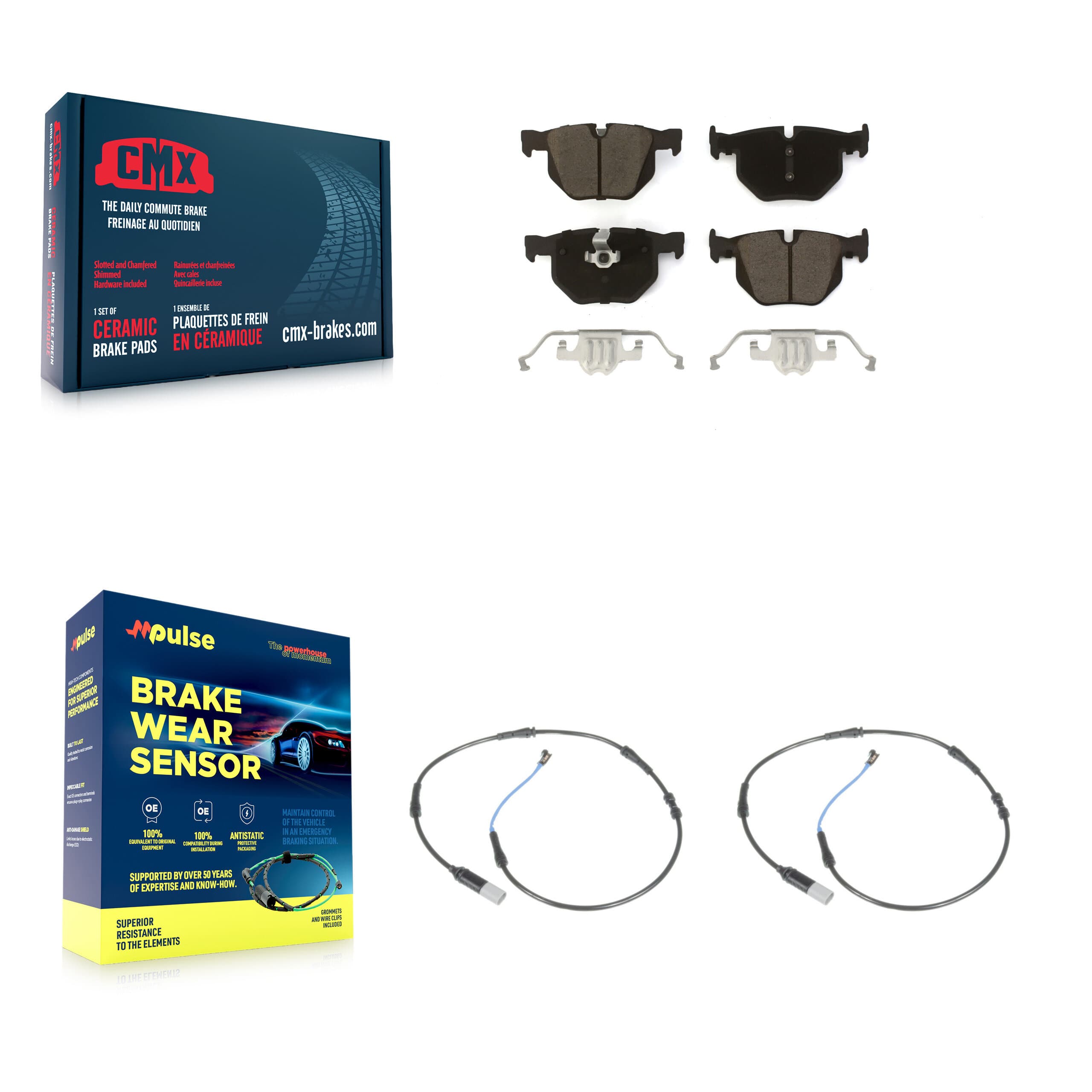 CMX - KCW-100954 - Rear Disc Brake Pad Kits image 1