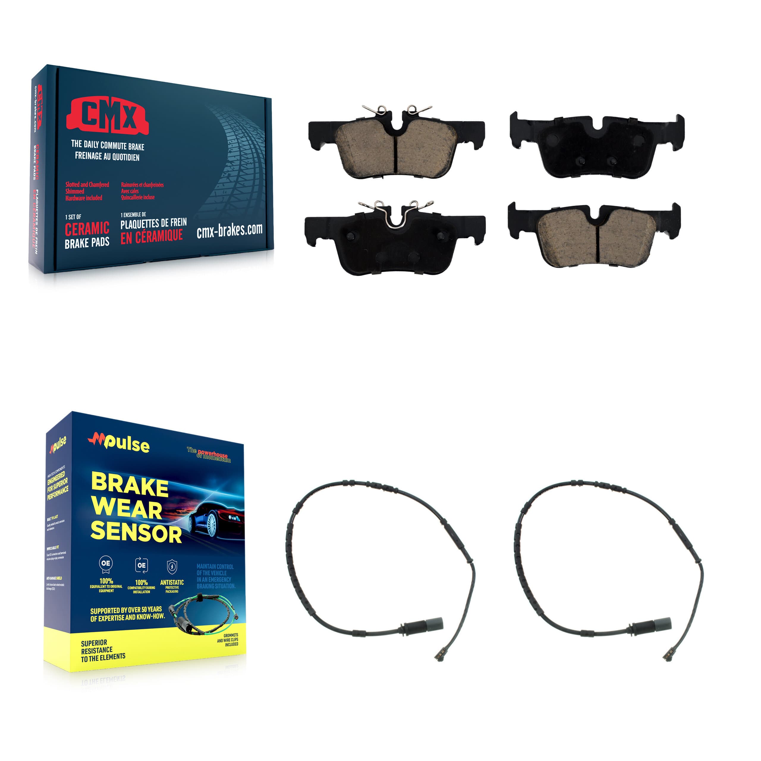 CMX - KCW-100965 - Rear Disc Brake Pad Kits image 1