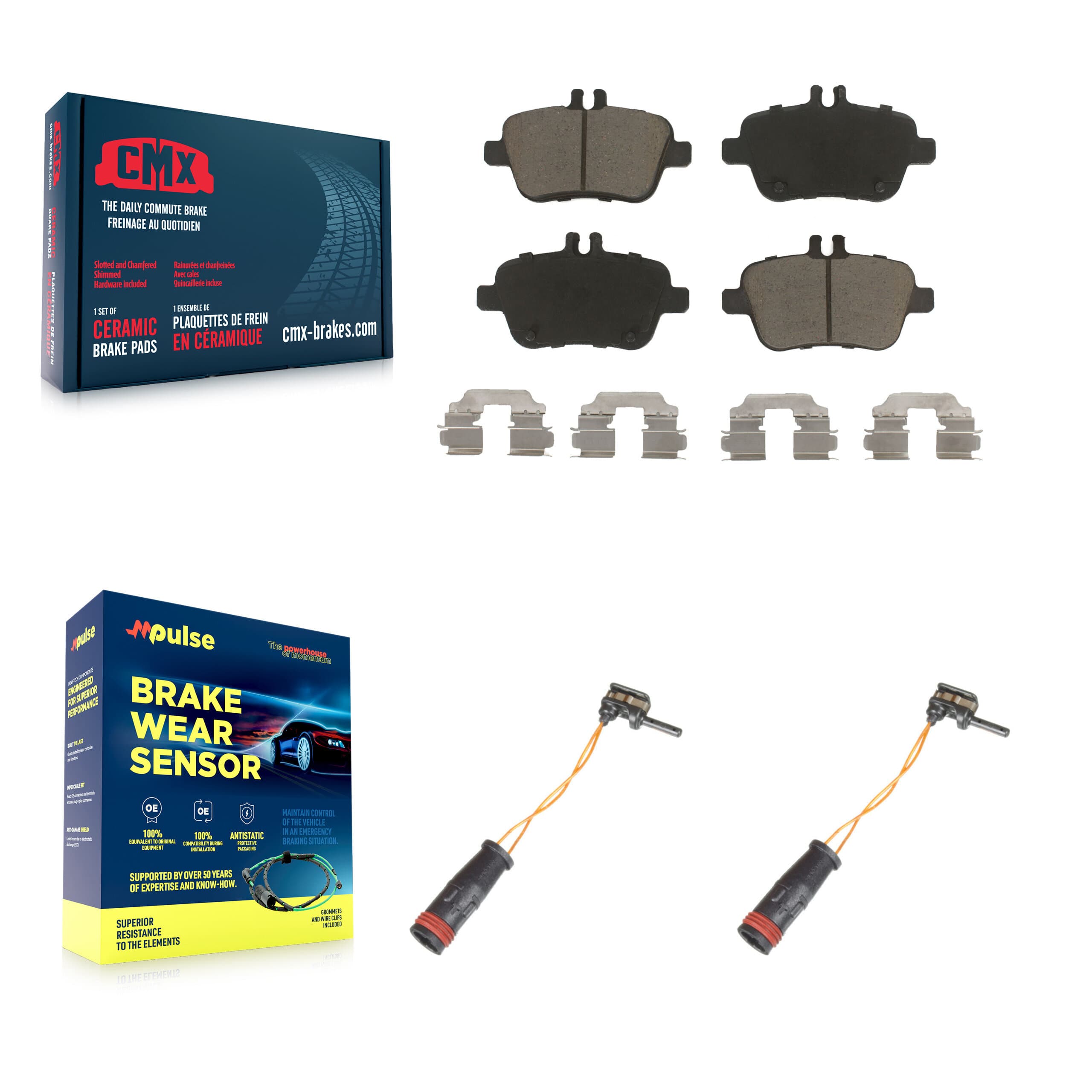 CMX - KCW-100971 - Rear Disc Brake Pad Kits image 1