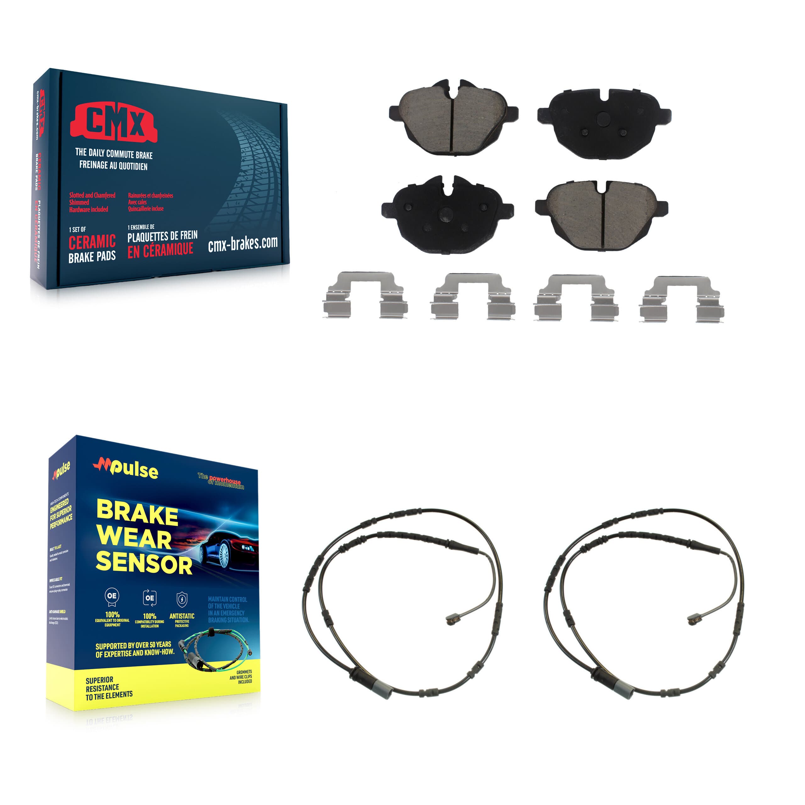 CMX - KCW-100976 - Rear Disc Brake Pad Kits image 1
