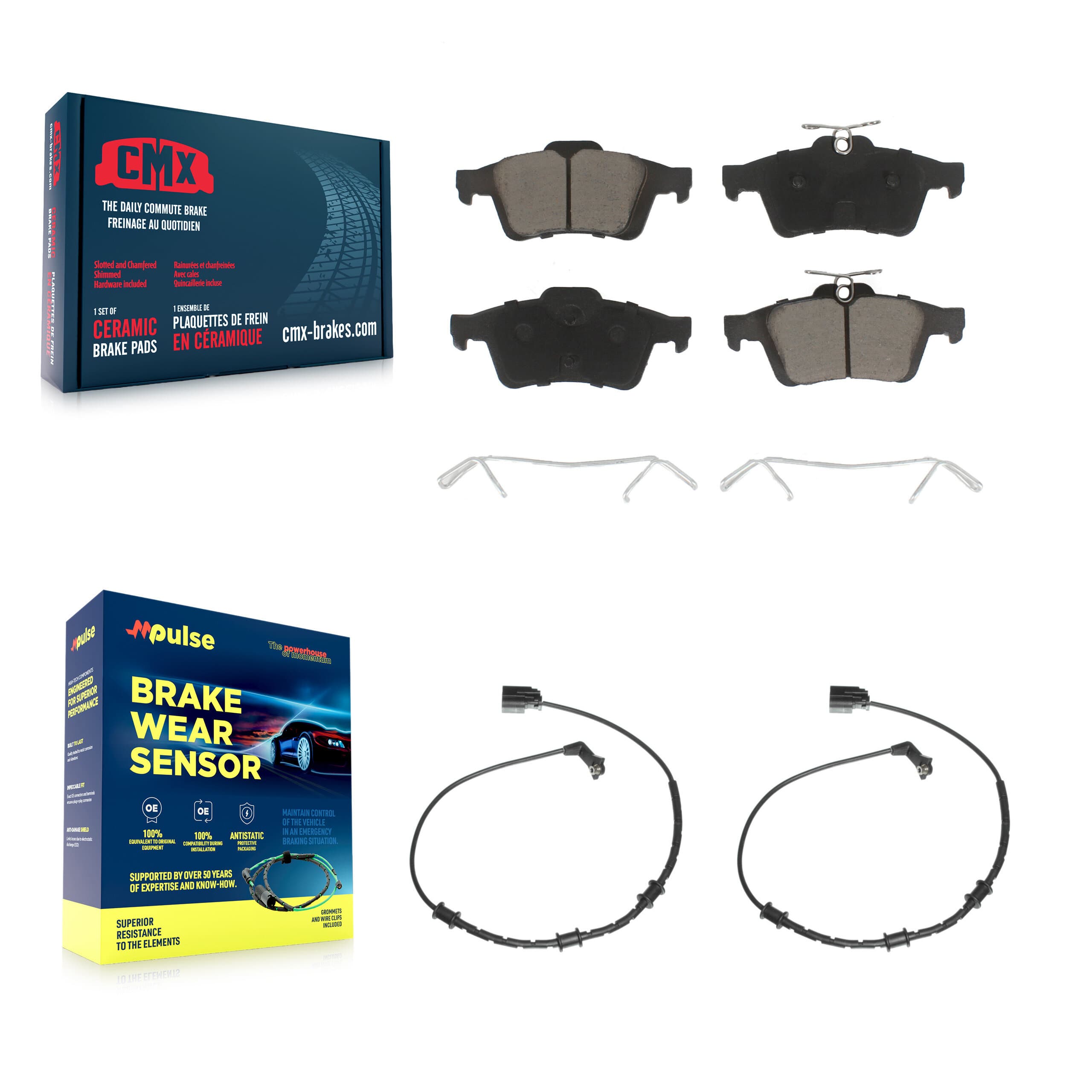 CMX - KCW-100981 - Rear Disc Brake Pad Kits image 1