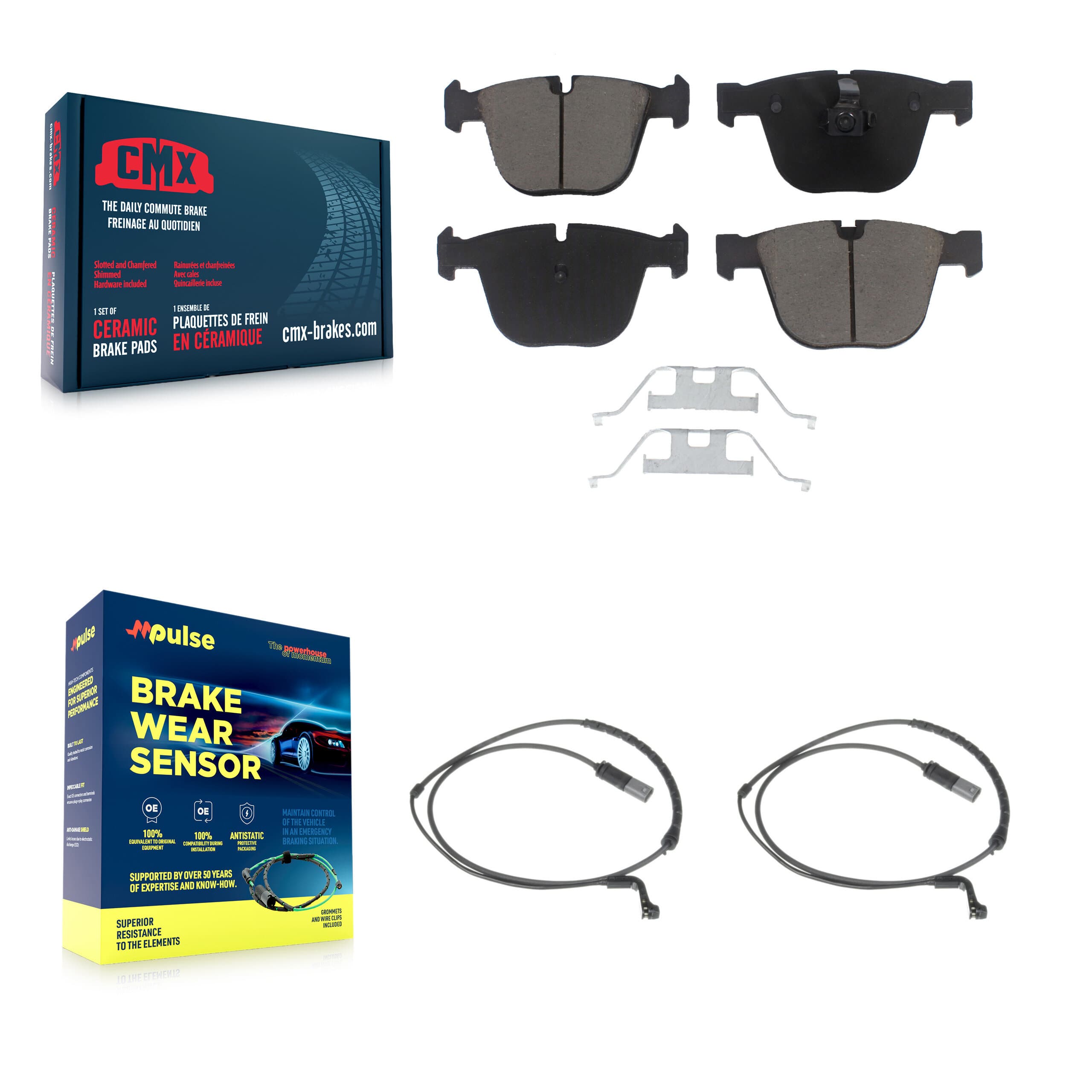 CMX - KCW-100995 - Rear Disc Brake Pad Kits image 1