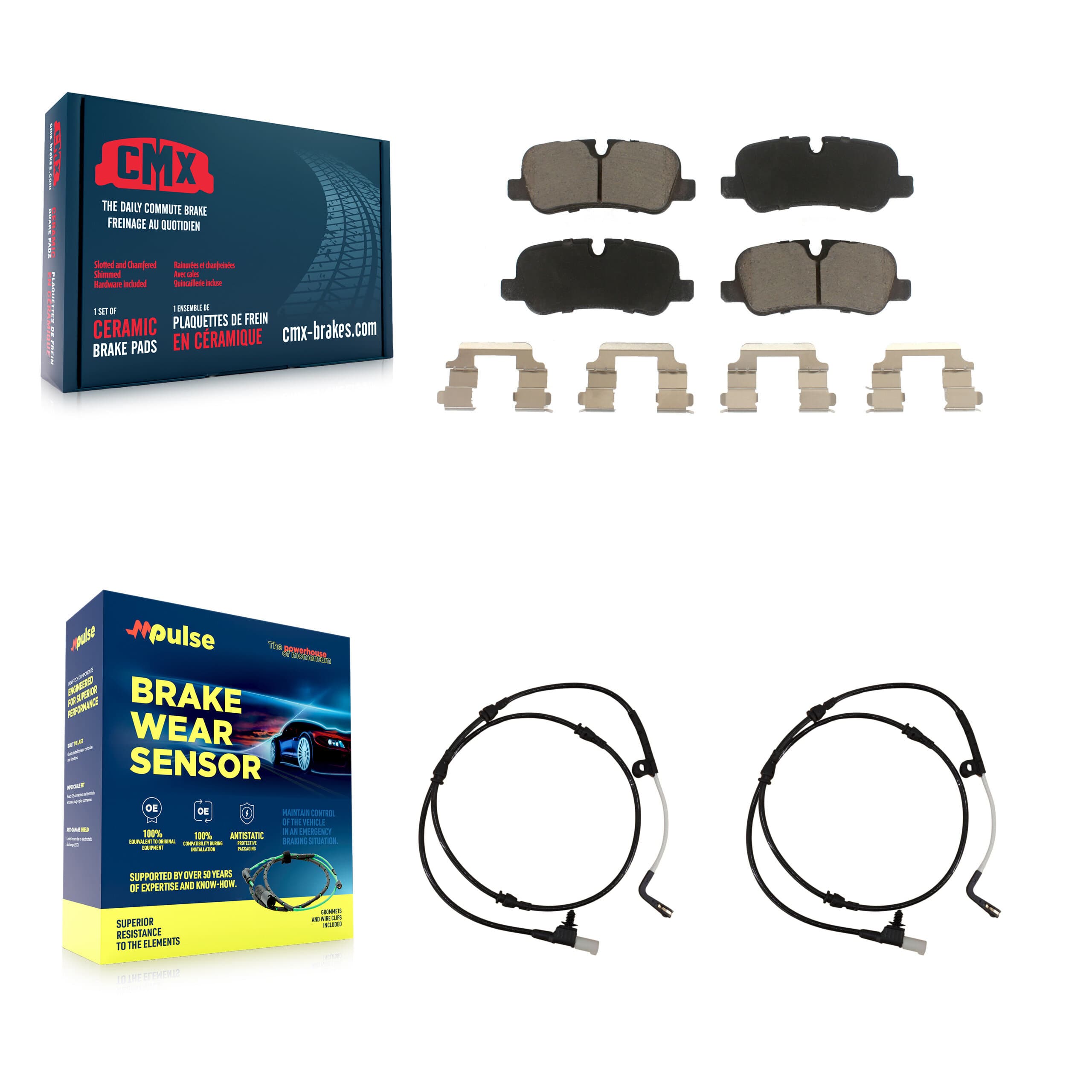 CMX - KCW-101007 - Rear Disc Brake Pad Kits image 1