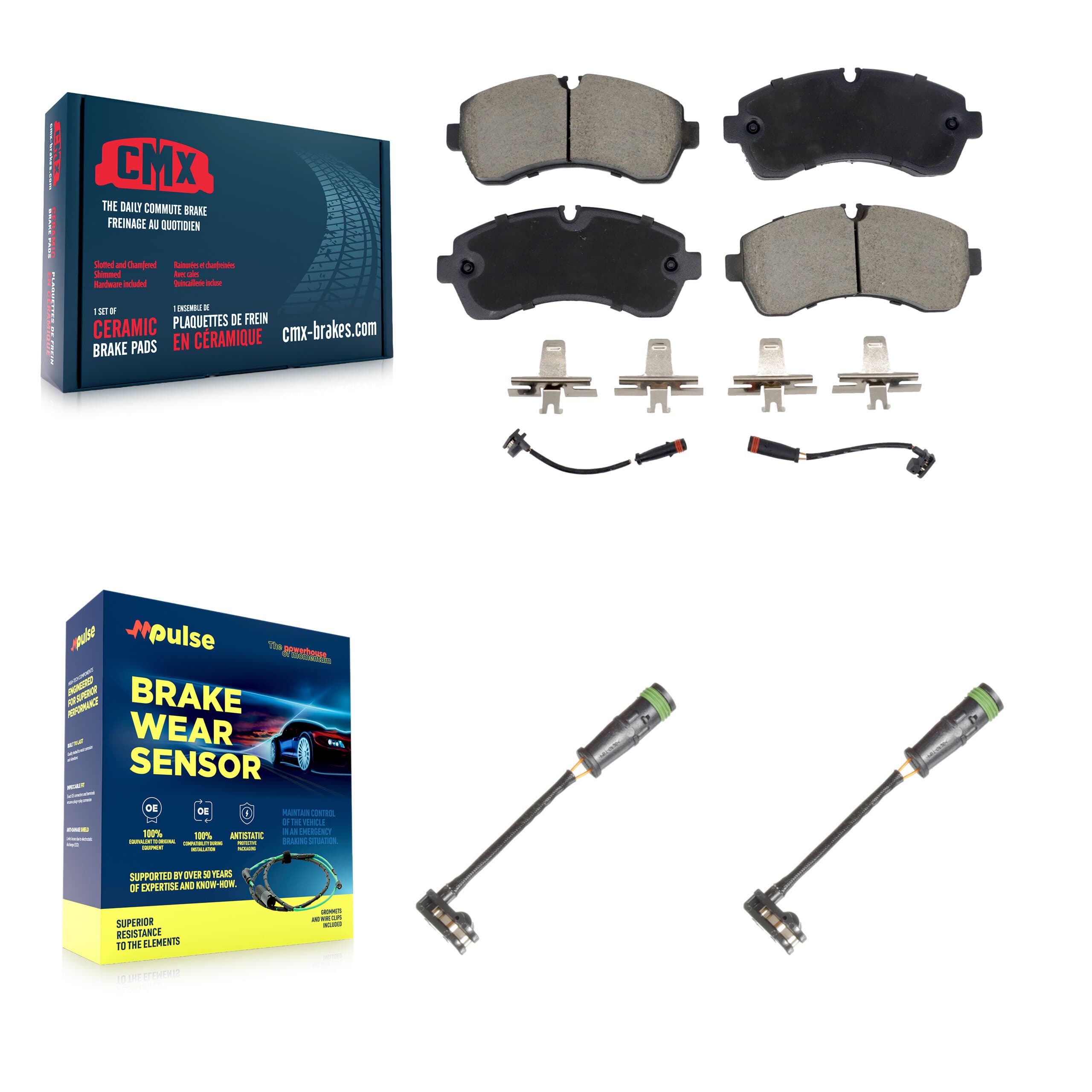 CMX - KCW-101160 - Front Disc Brake Pad Kits image 1