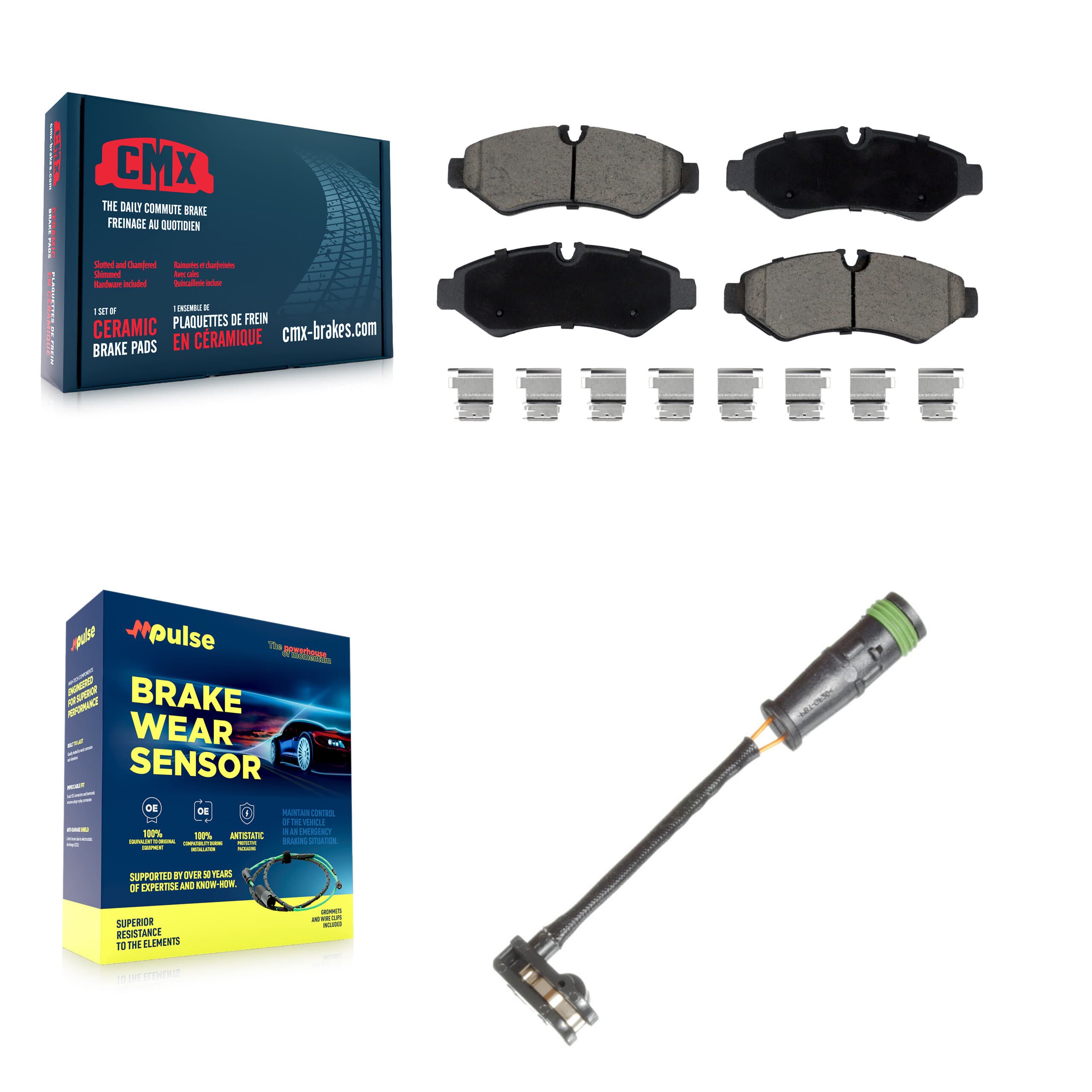 CMX - KCW-101267 - Rear Disc Brake Pad Kits image 1