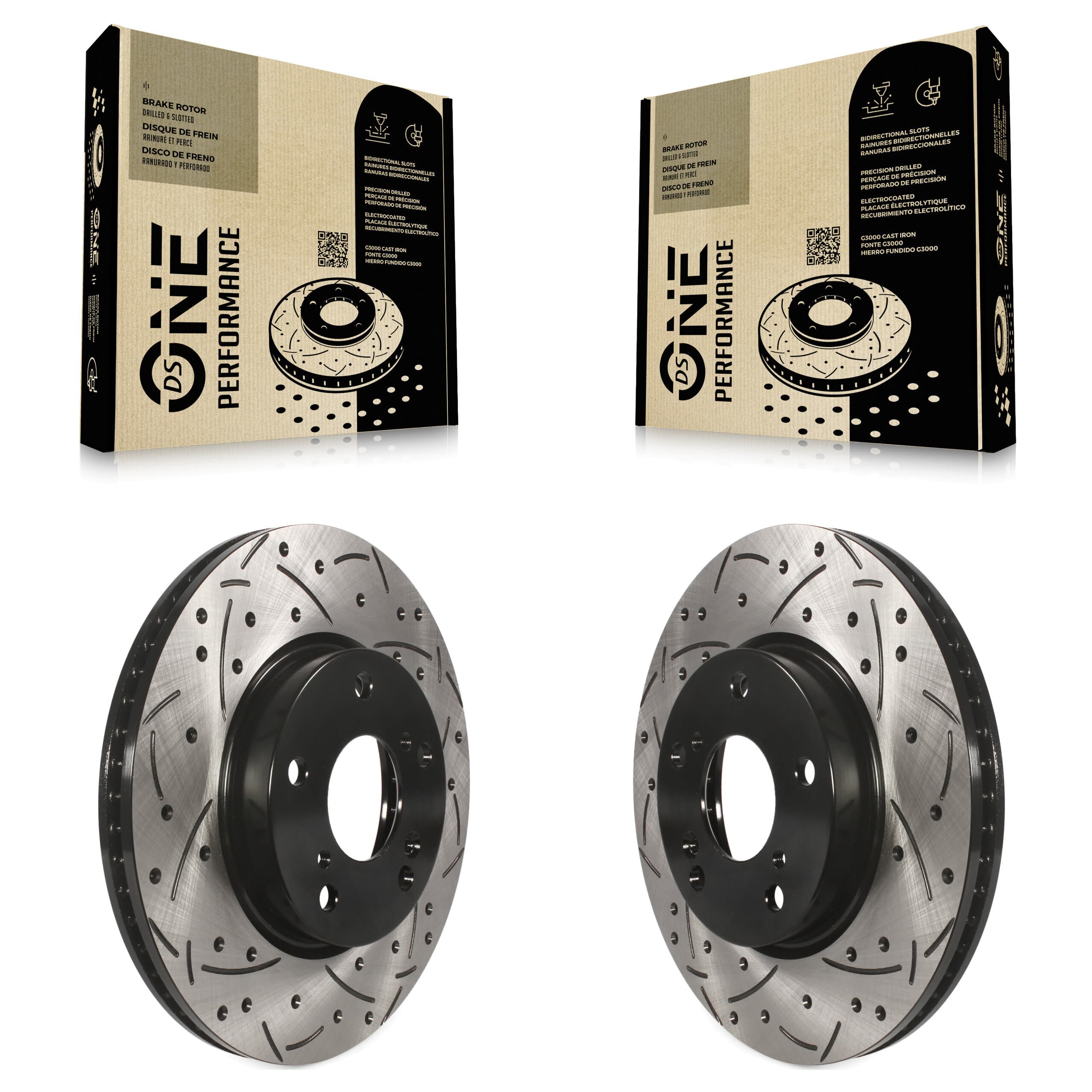 DS-One - KD-100100 - Front Disc Brake Rotor Kits image 1