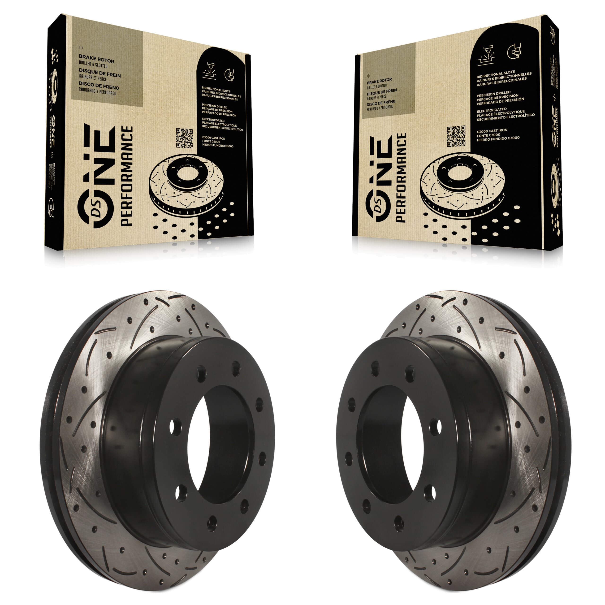 DS-One - KD-100103 - Rear Disc Brake Rotor Kits image 1