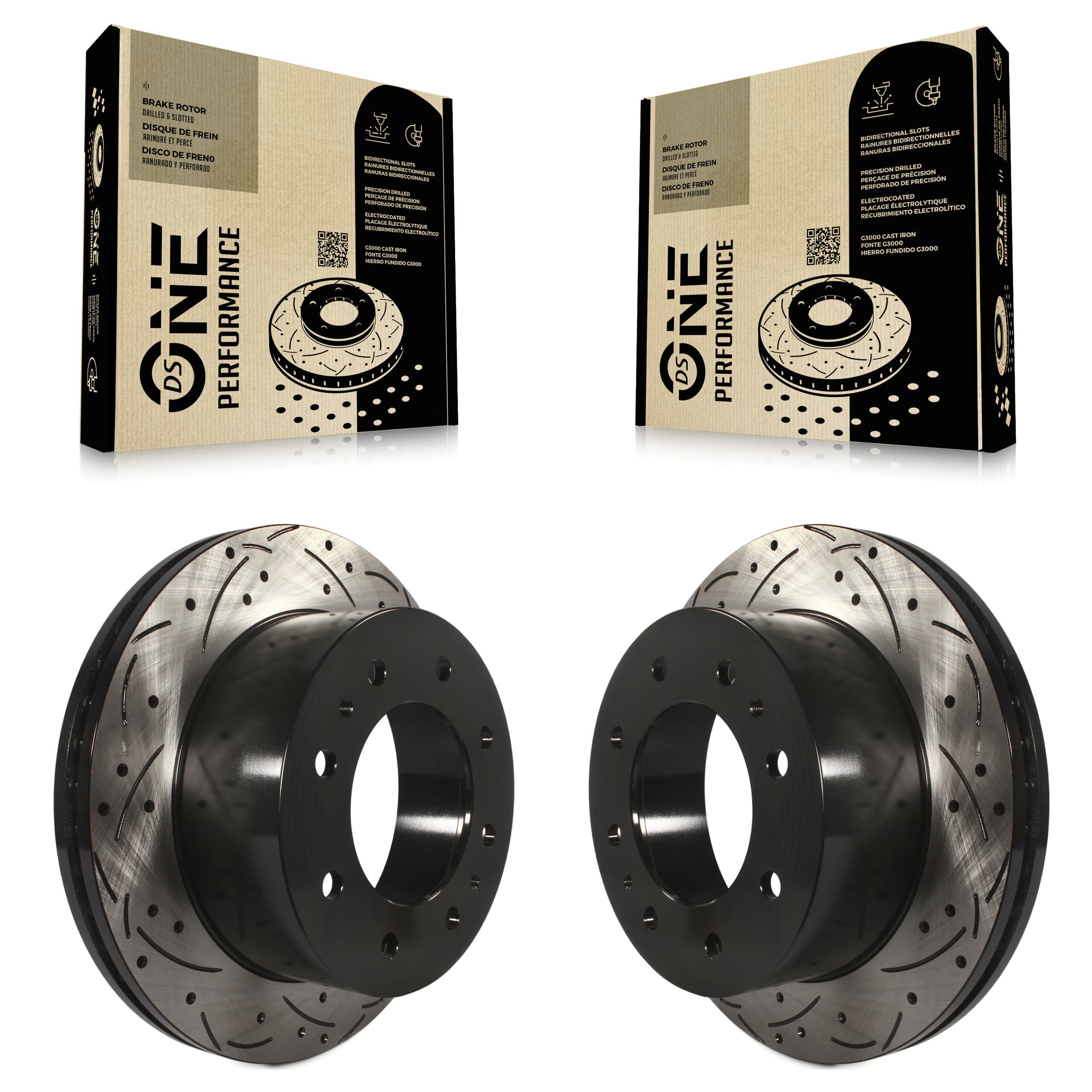 DS-One - KD-100113 - Rear Disc Brake Rotor Kits image 1