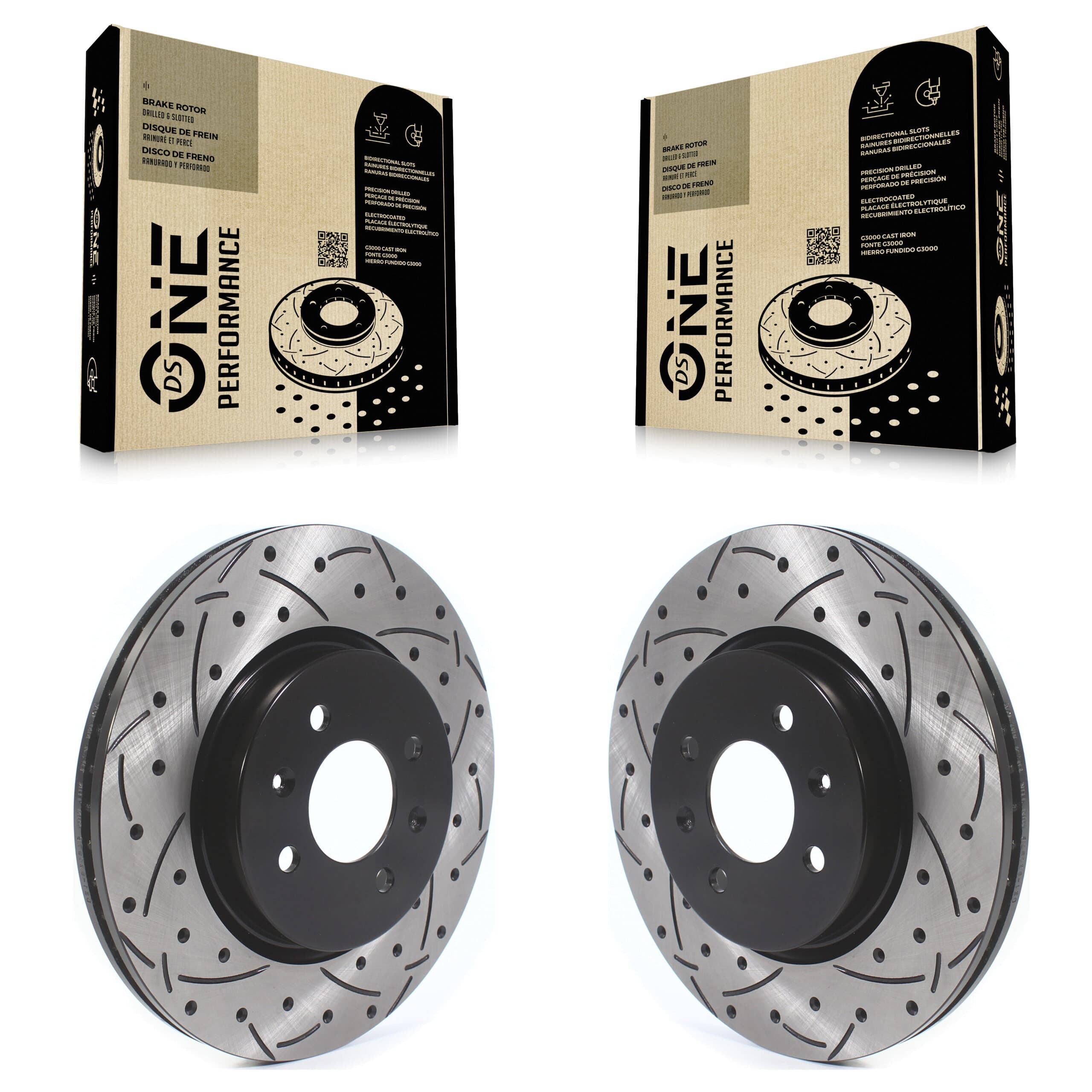 DS-One - KD-100403 - Front Disc Brake Rotor Kits image 1