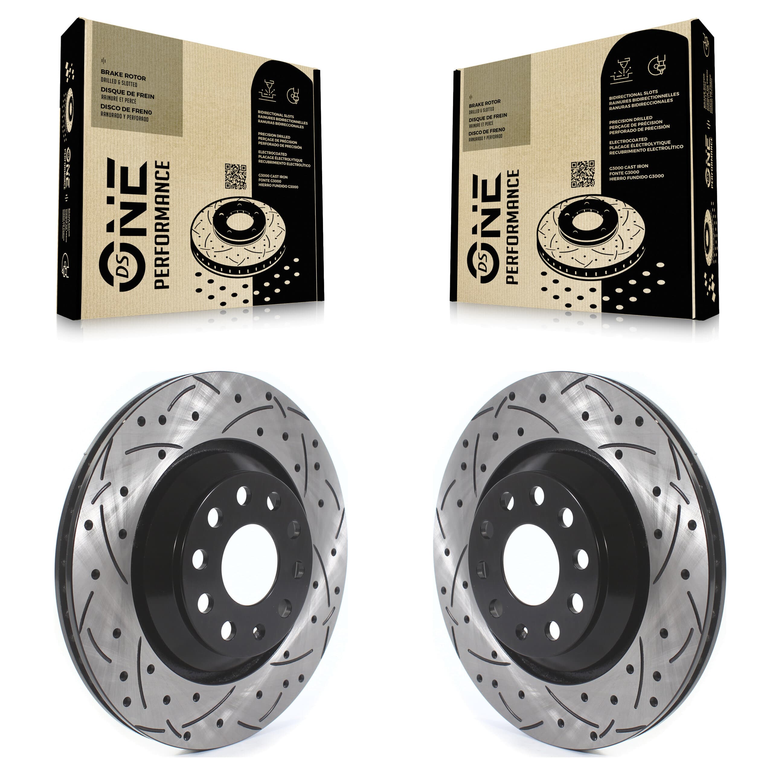 DS-One - KD-100413 - Rear Disc Brake Rotor Kits image 1