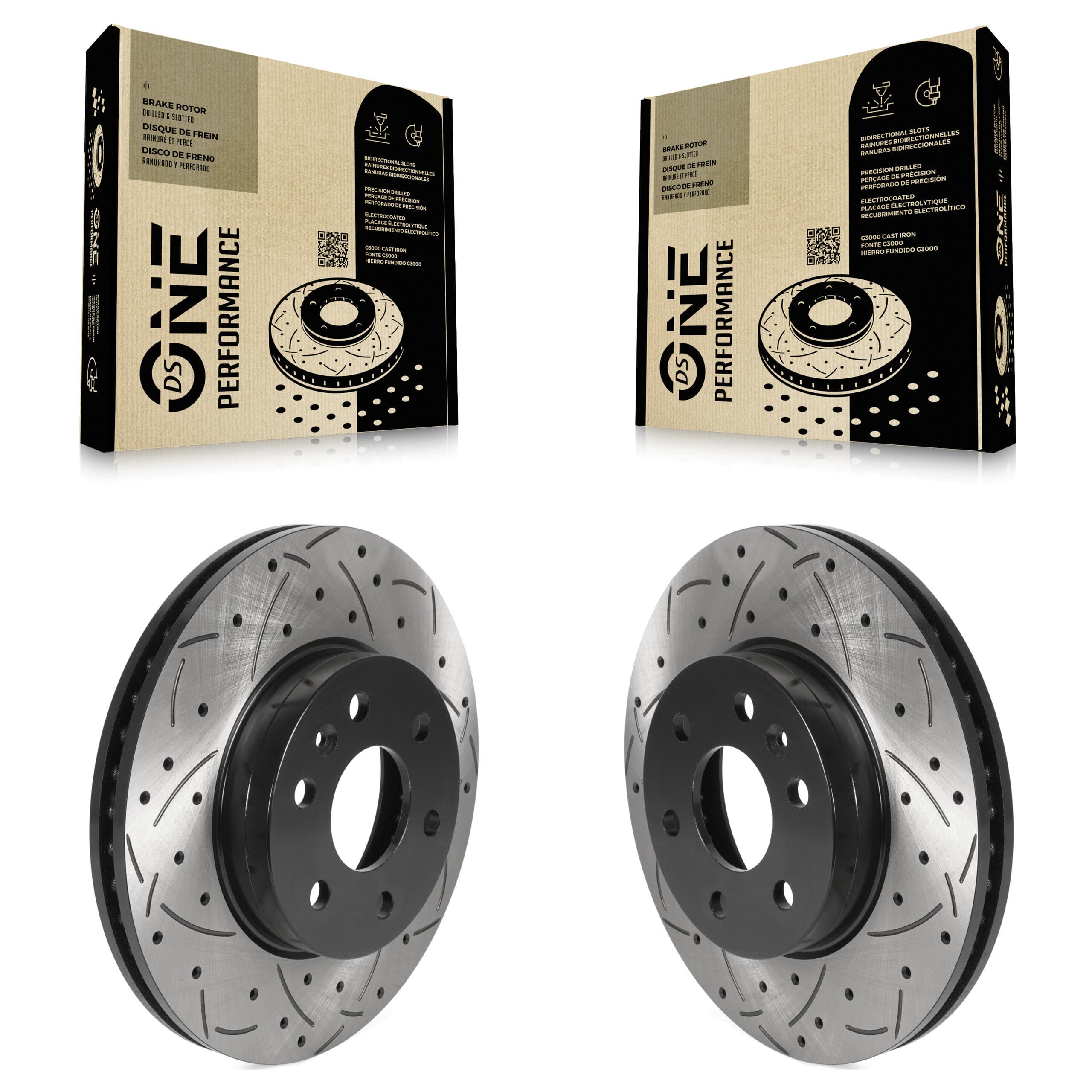 DS-One - KD-100427 - Front Disc Brake Rotor Kits image 1