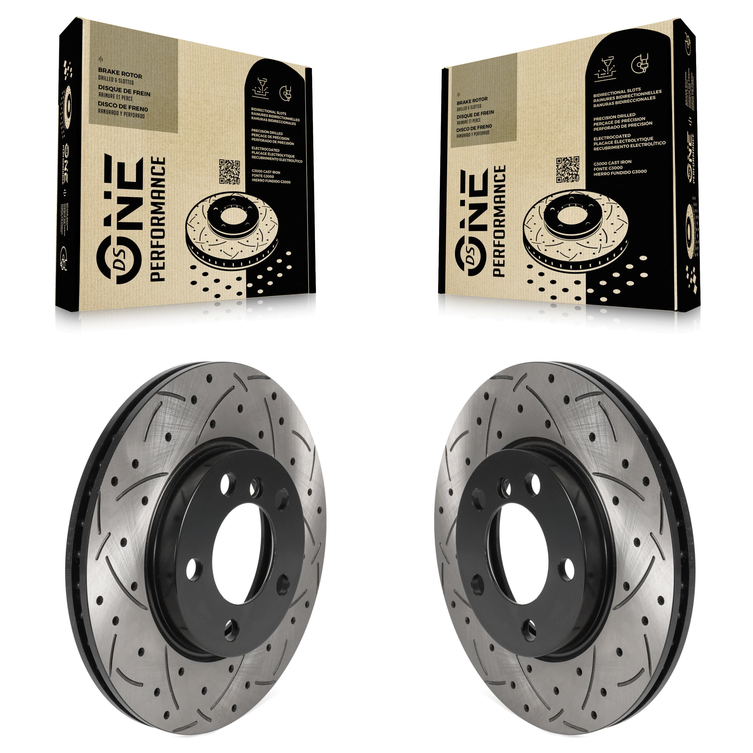 DS-One - KD-100449 - Front Disc Brake Rotor Kits image 1