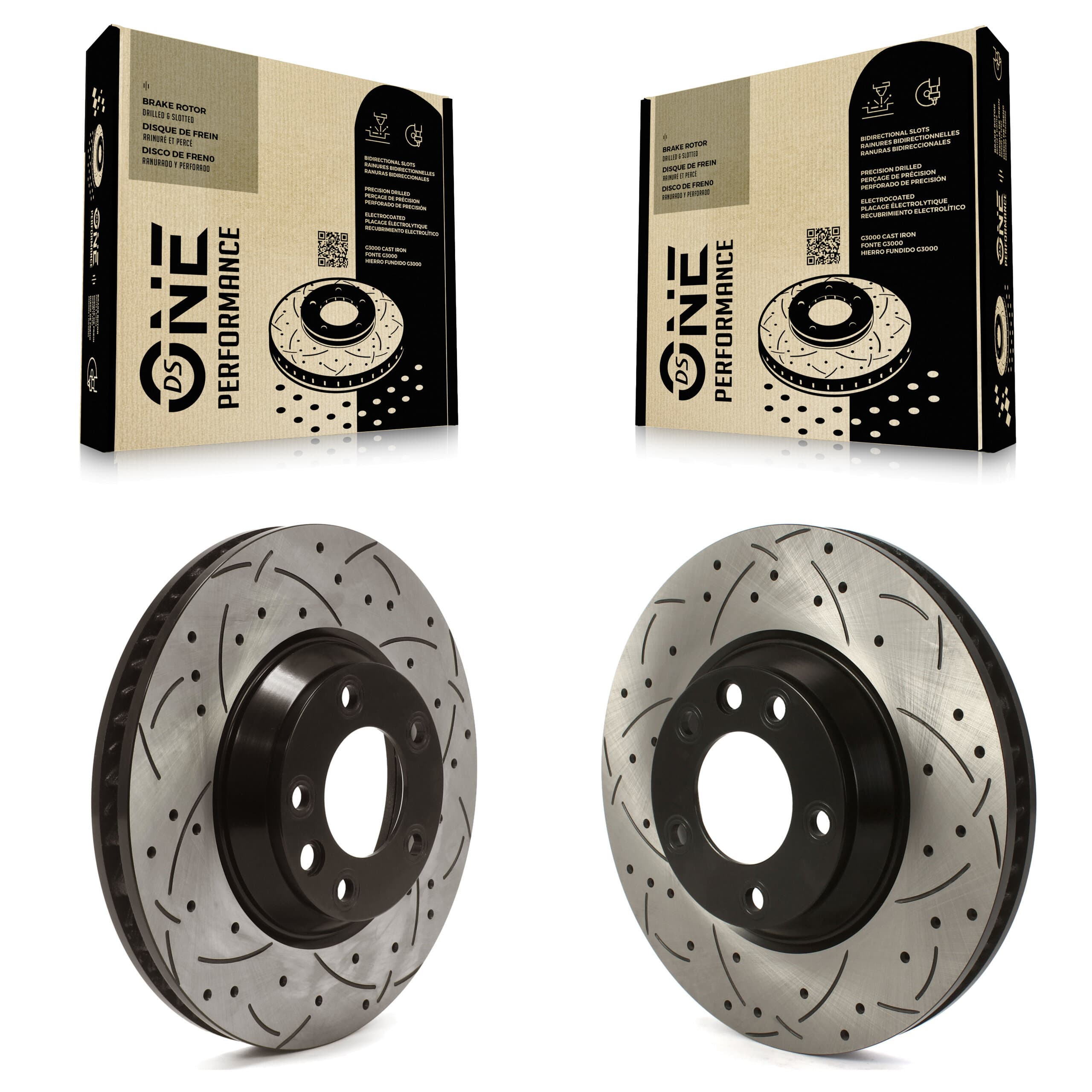 DS-One - KD-100569 - Front Disc Brake Rotor Kits image 1
