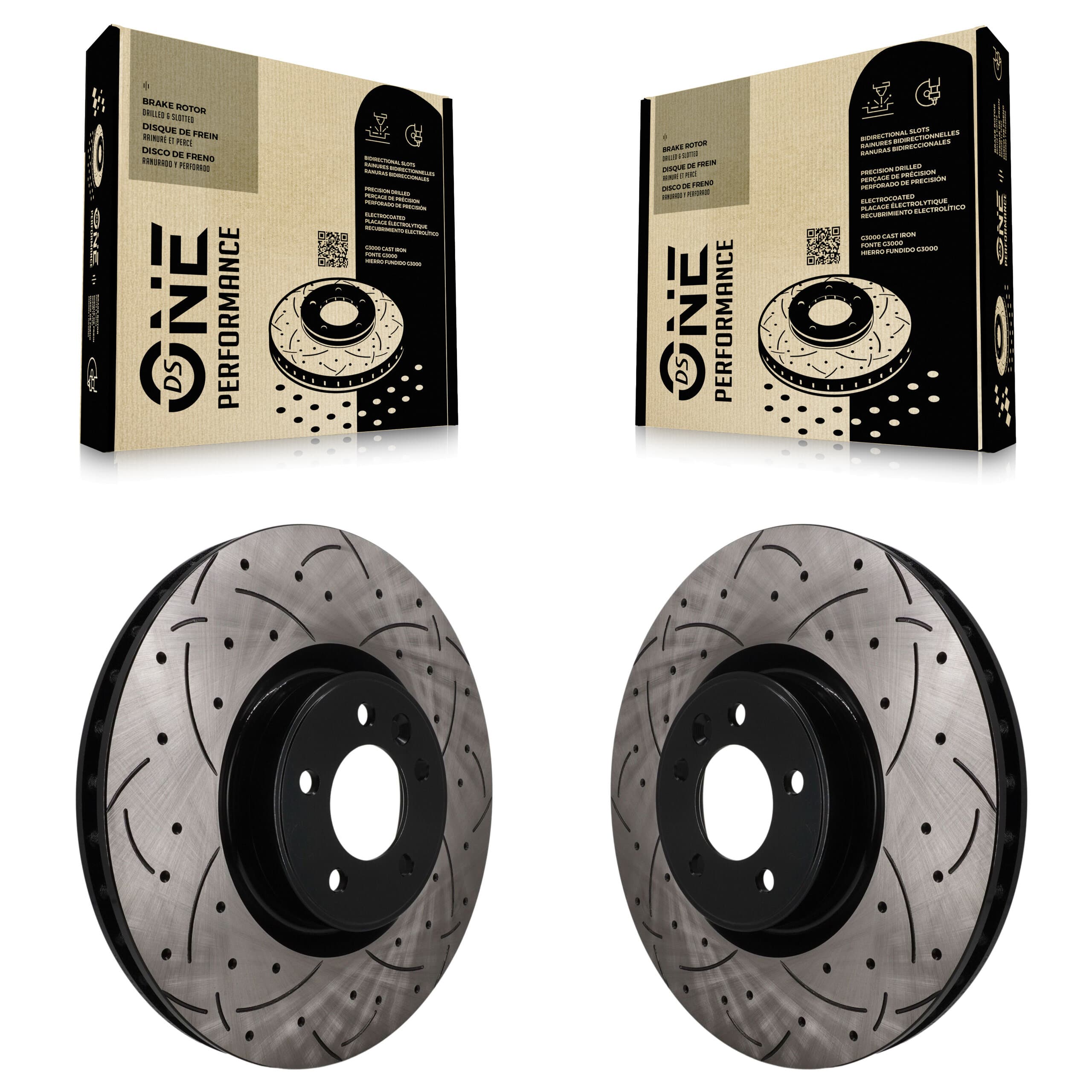 DS-One - KD-100745 - Front Disc Brake Rotor Kits image 1