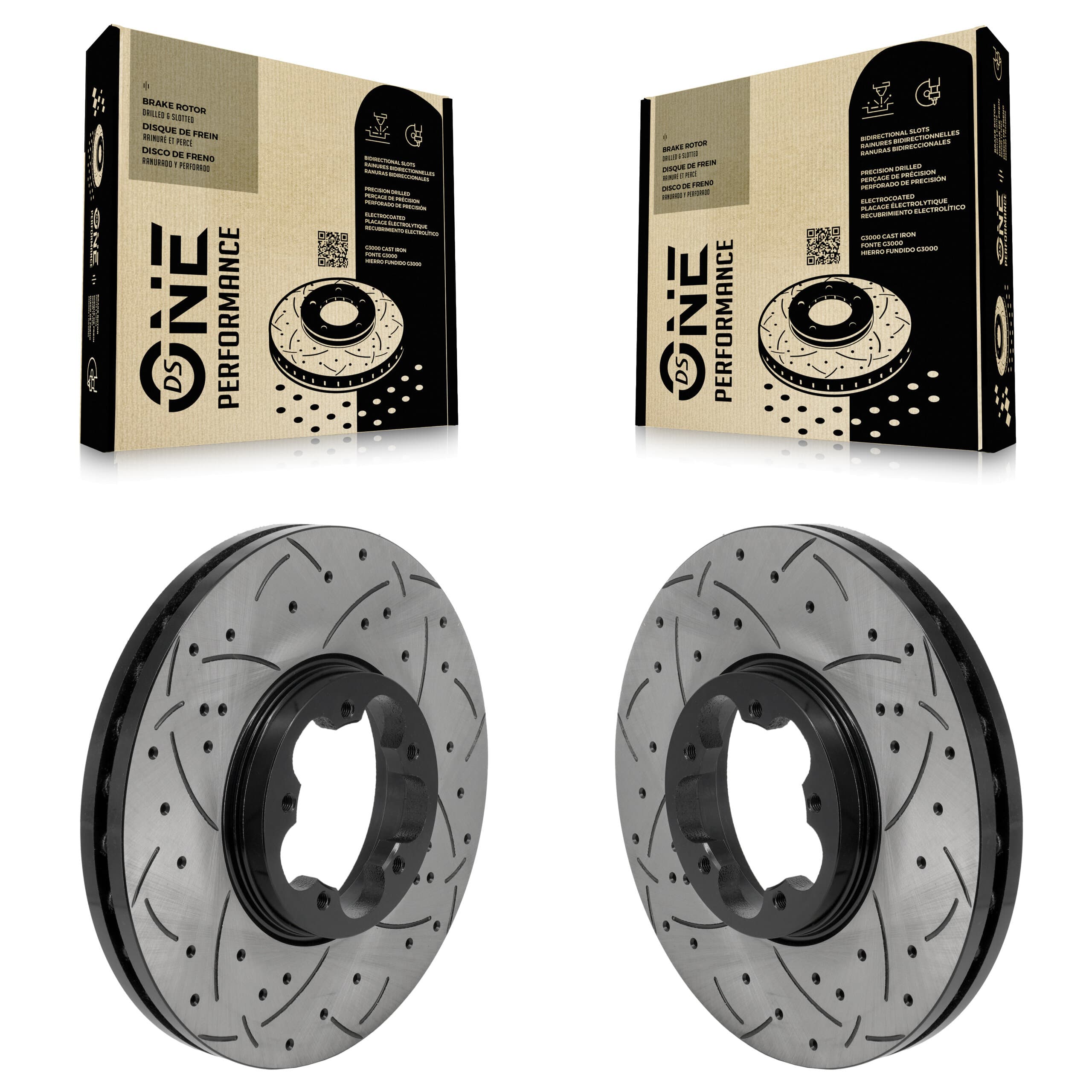 DS-One - KD-100764 - Front Disc Brake Rotor Kits image 1