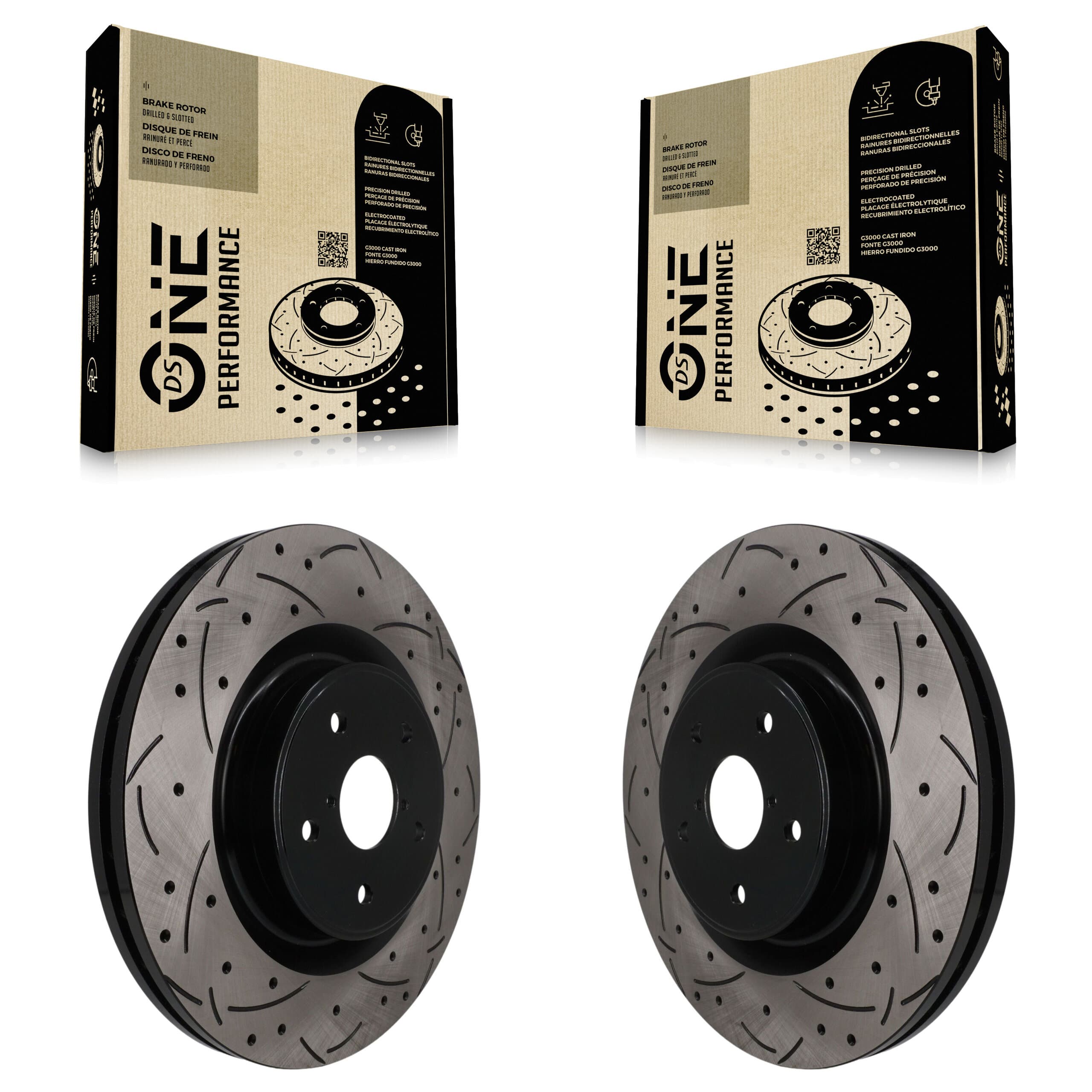 DS-One - KD-100776 - Front Disc Brake Rotor Kits image 1
