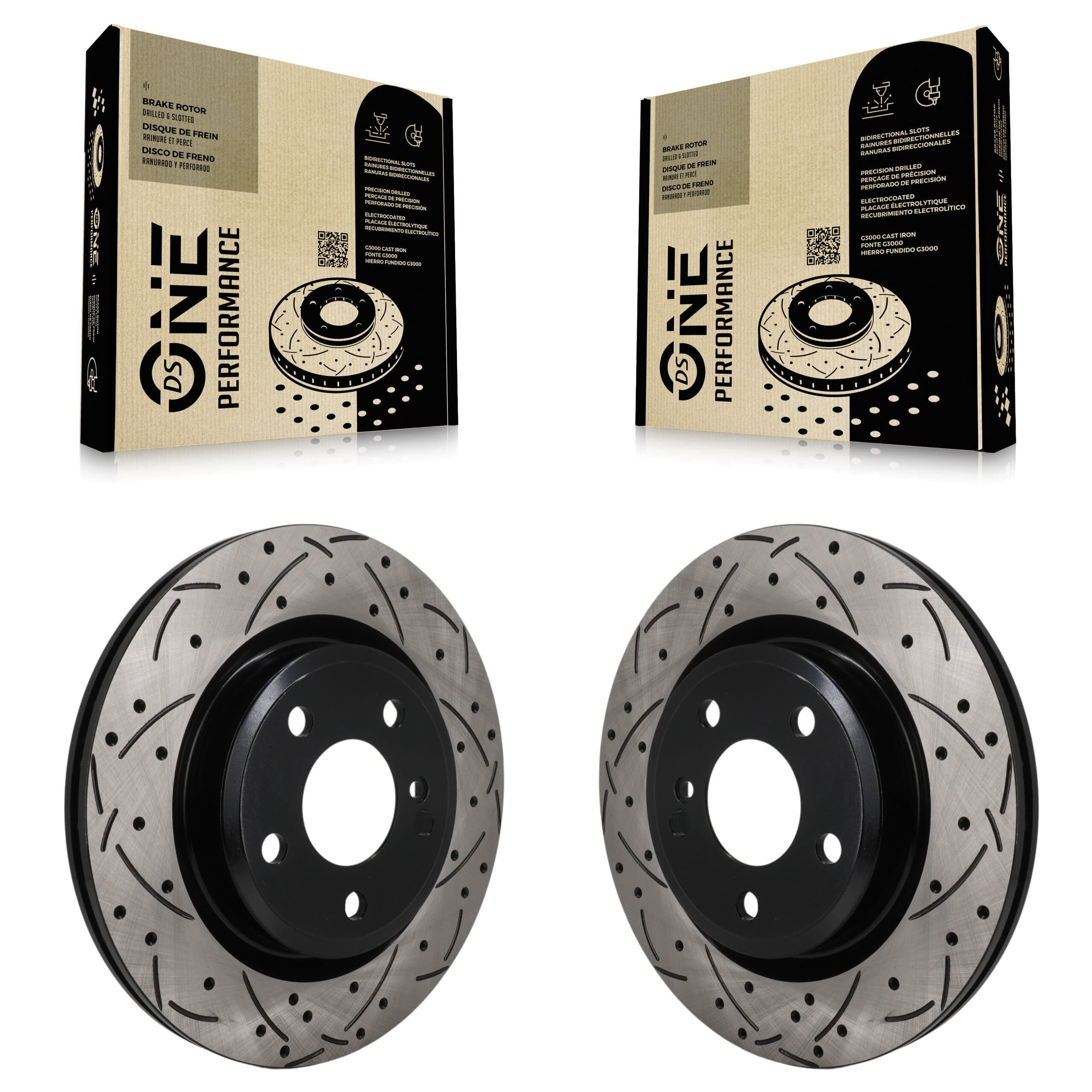 DS-One - KD-100882 - Rear Disc Brake Rotor Kits image 1