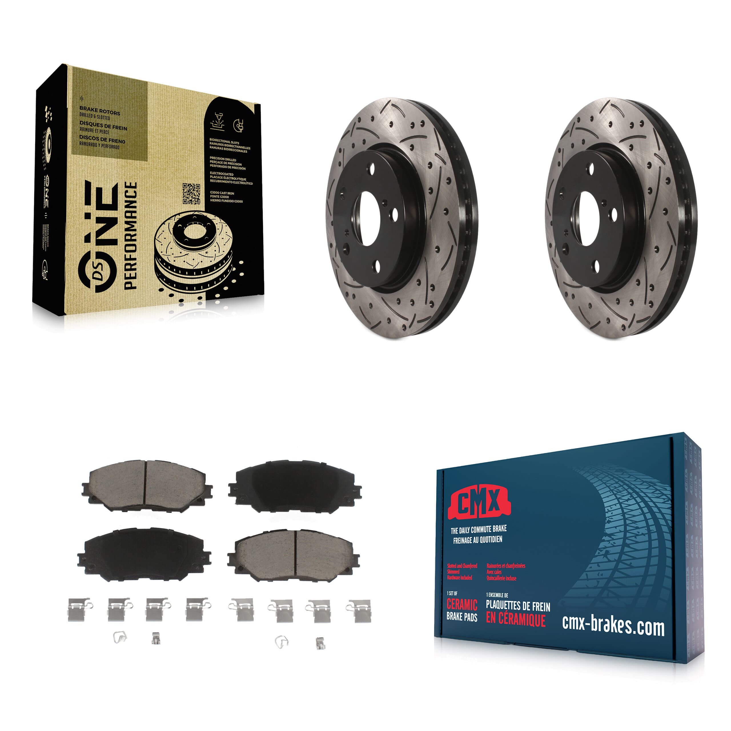 Transit Auto - KDC-100128 - Front Disc Brake Kits image 1