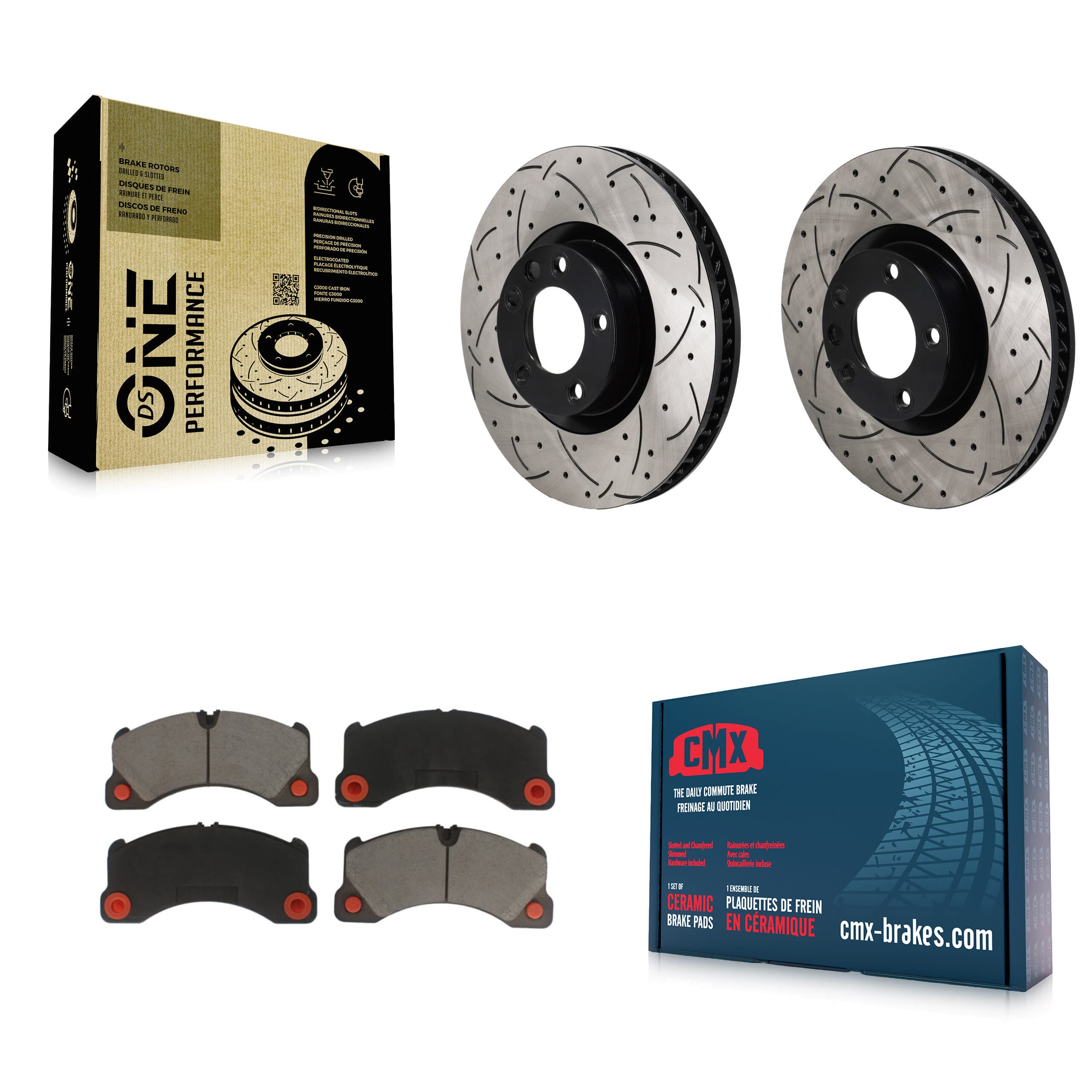 Transit Auto - KDC-101238 - Front Disc Brake Kits image 1