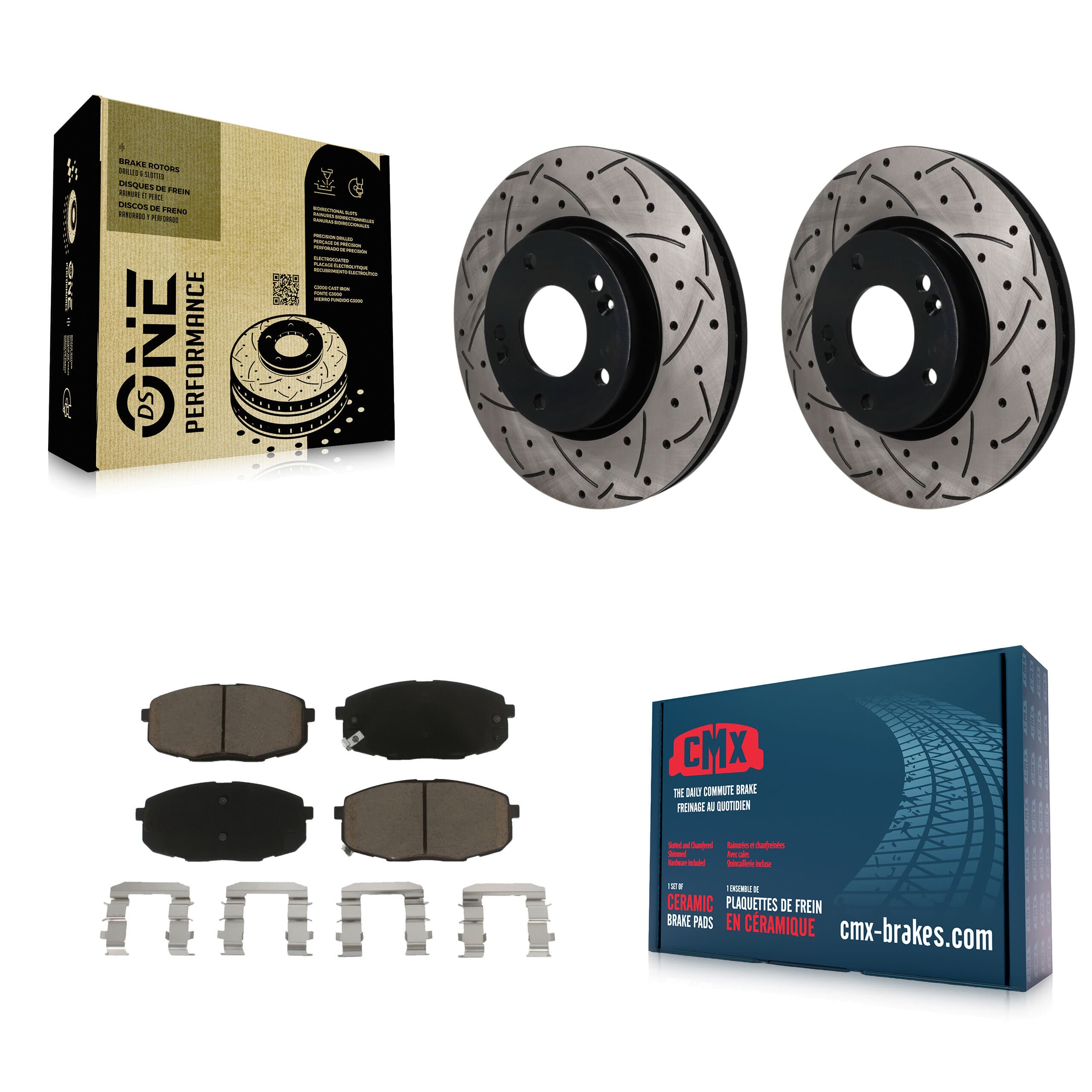 Transit Auto - KDC-101795 - Front Disc Brake Kits image 1