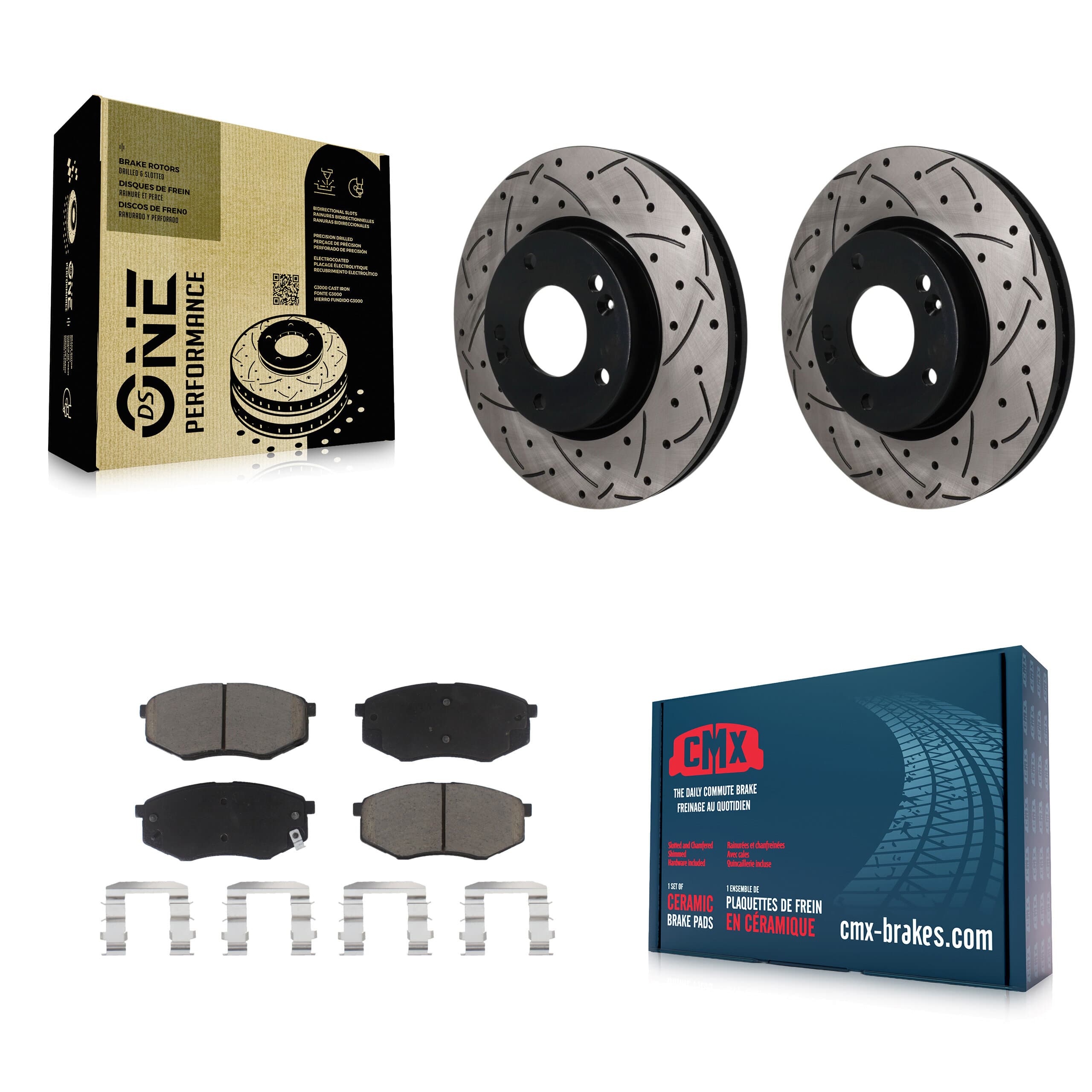 Transit Auto - KDC-101801 - Front Disc Brake Kits image 1