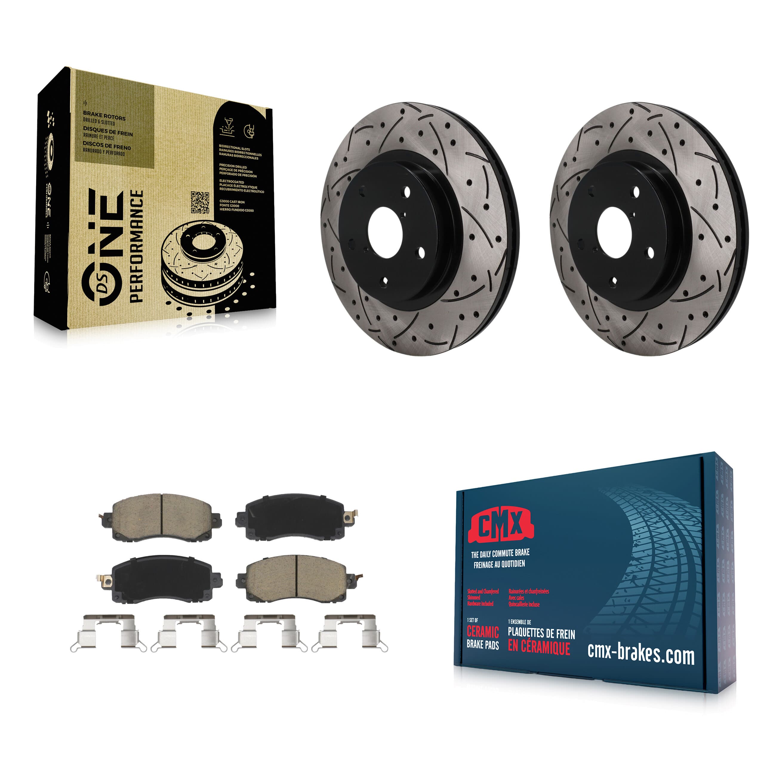 Transit Auto - KDC-101808 - Front Disc Brake Kits image 1