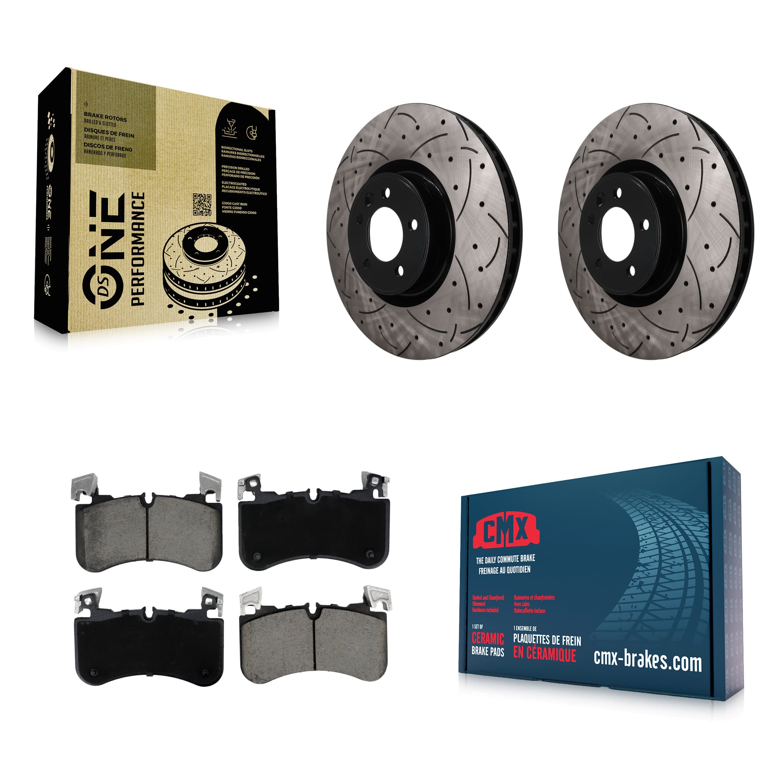 Transit Auto - KDC-101816 - Front Disc Brake Kits image 1