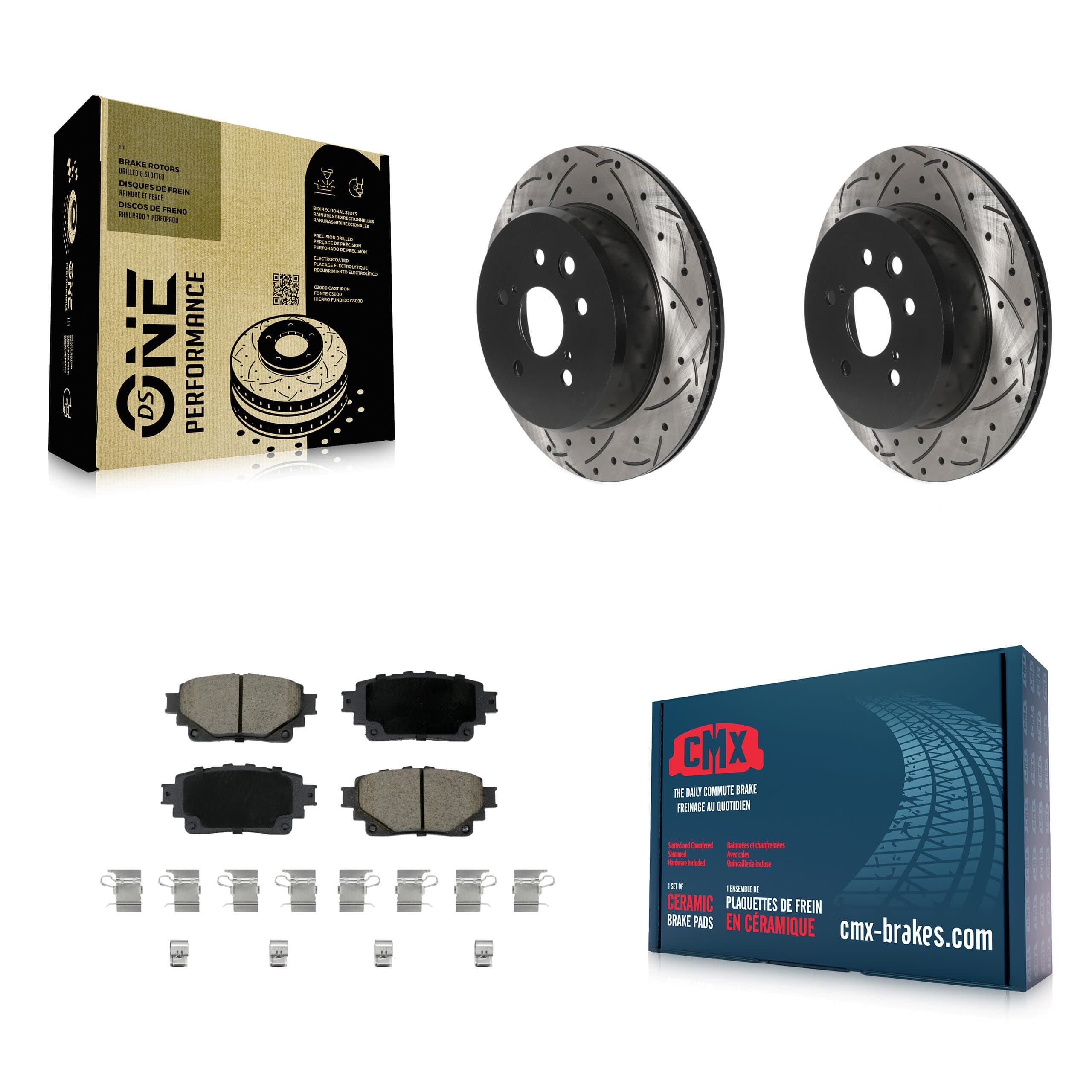 Transit Auto - KDC-101850 - Rear Disc Brake Kits image 1