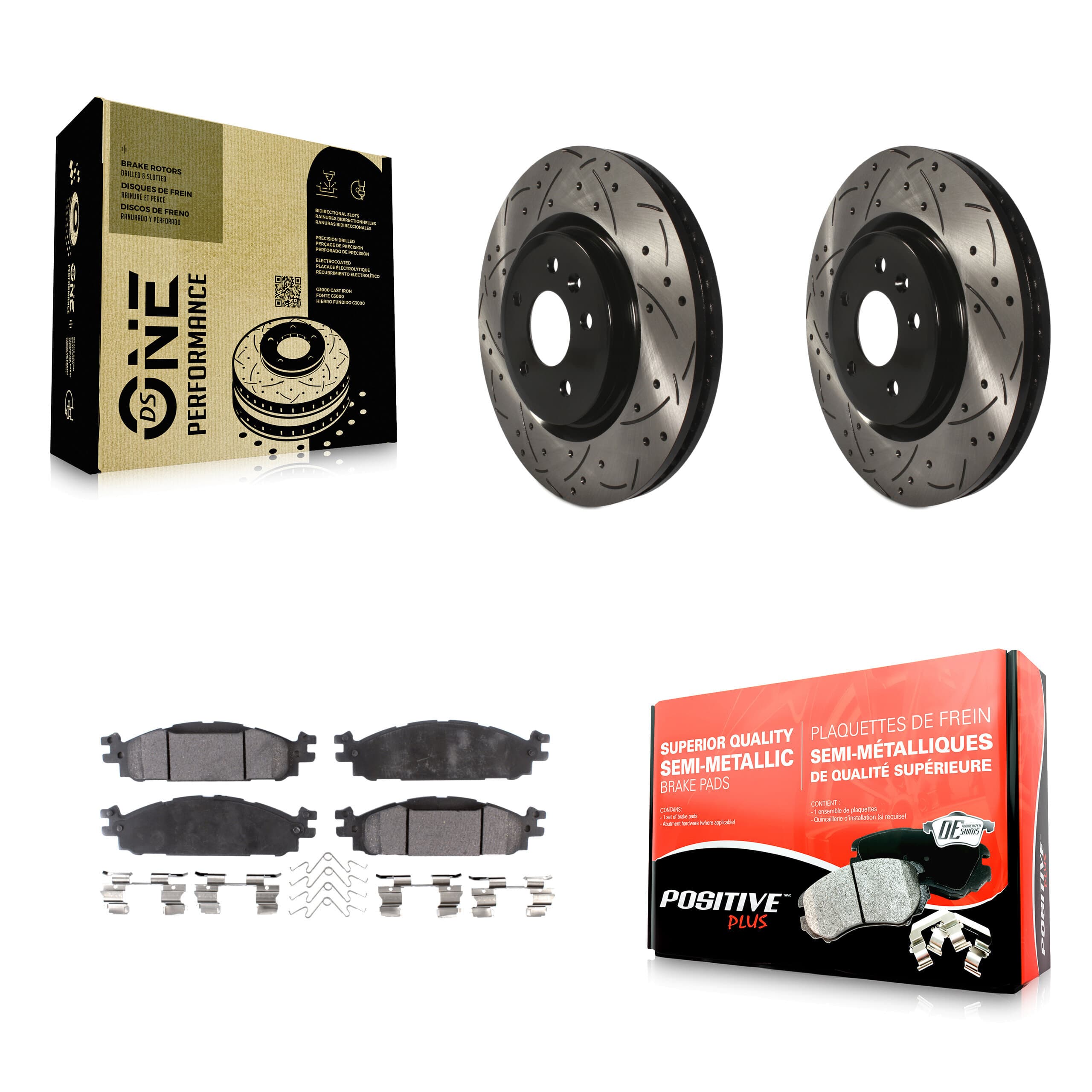 Transit Auto - KDF-100028 - Front Disc Brake Kits image 1