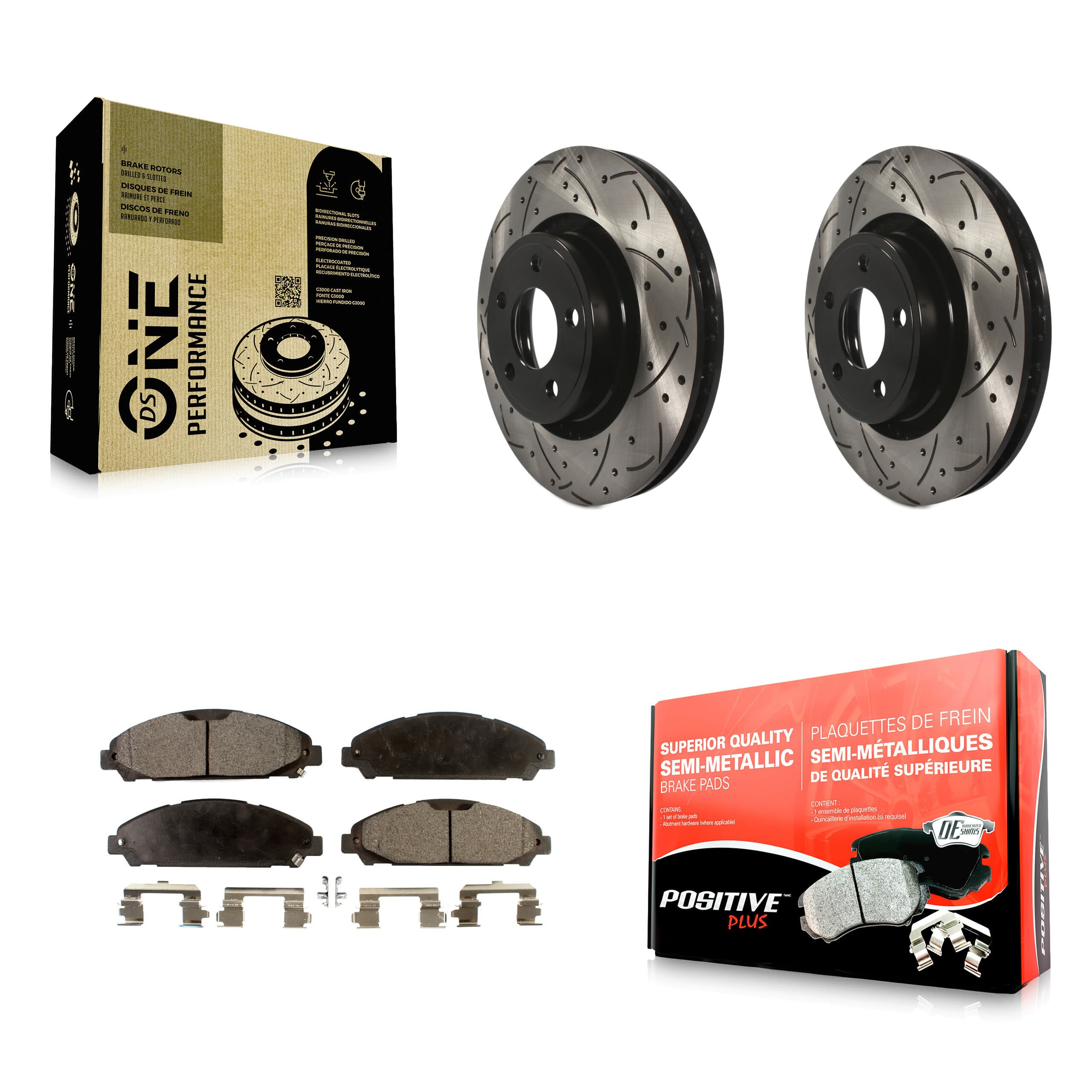 Transit Auto - KDF-100037 - Front Disc Brake Kits image 1