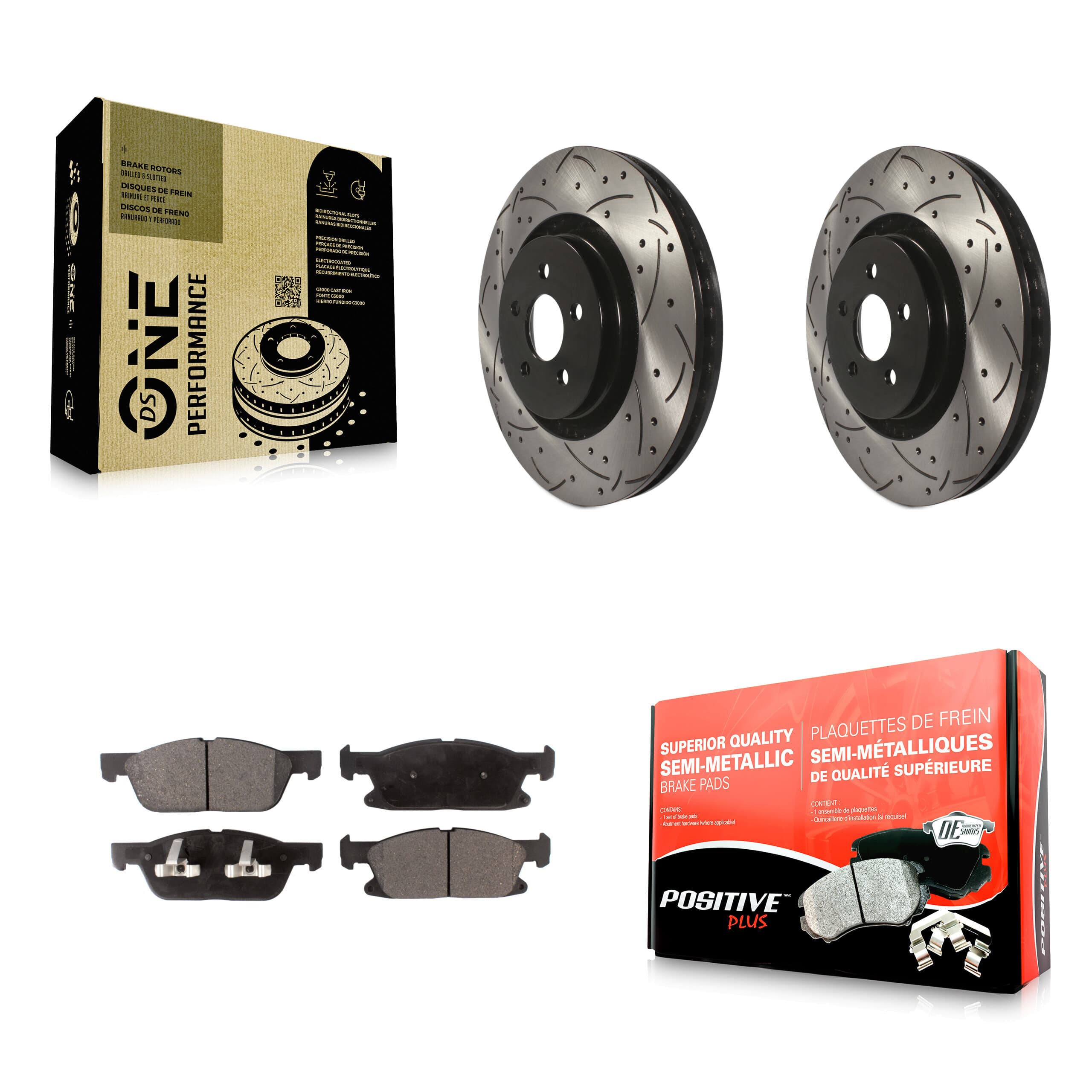 Transit Auto - KDF-100040 - Front Disc Brake Kits image 1