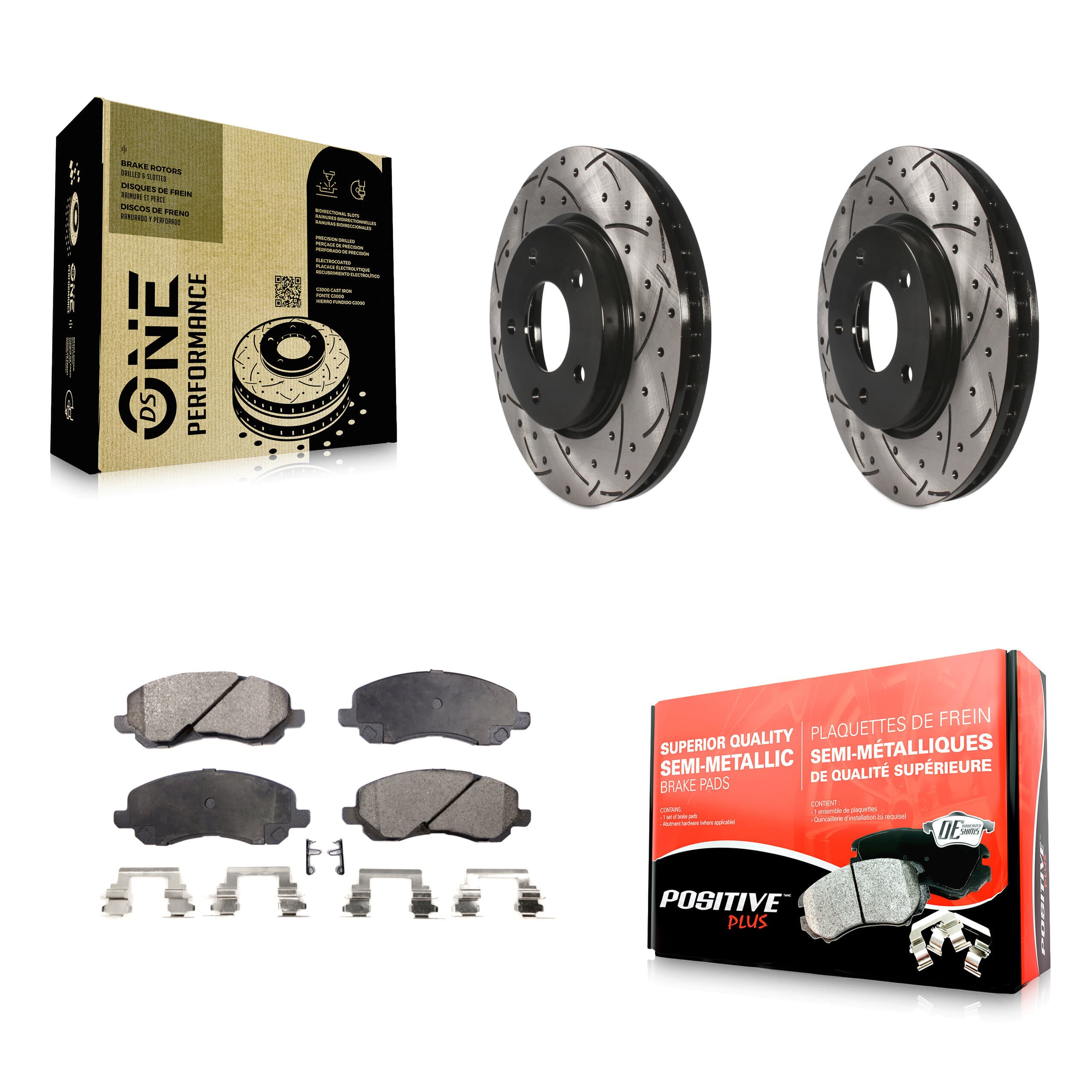 Transit Auto - KDF-100046 - Front Disc Brake Kits image 1