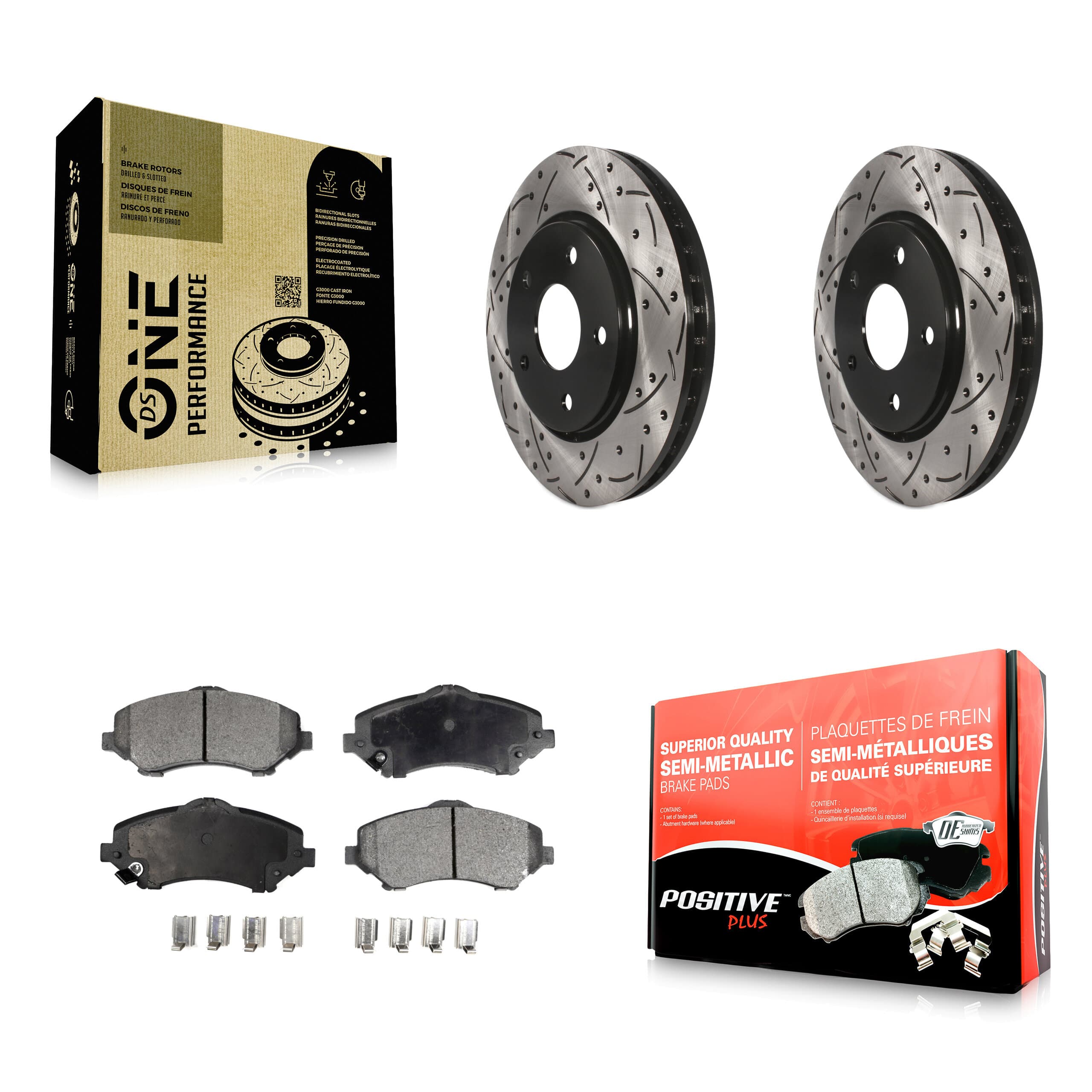 Transit Auto - KDF-100049 - Front Disc Brake Kits image 1