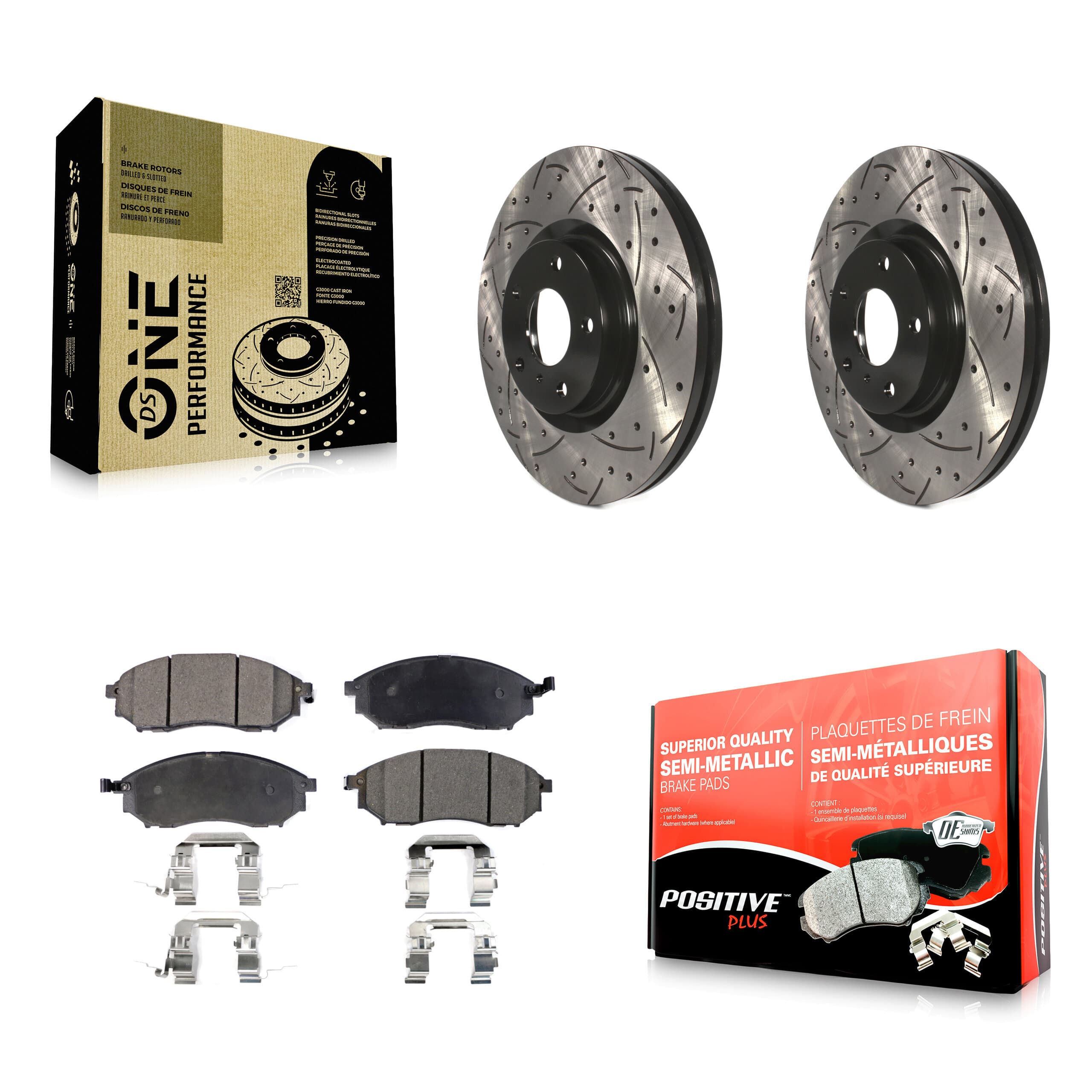 Transit Auto - KDF-100067 - Front Disc Brake Kits image 1