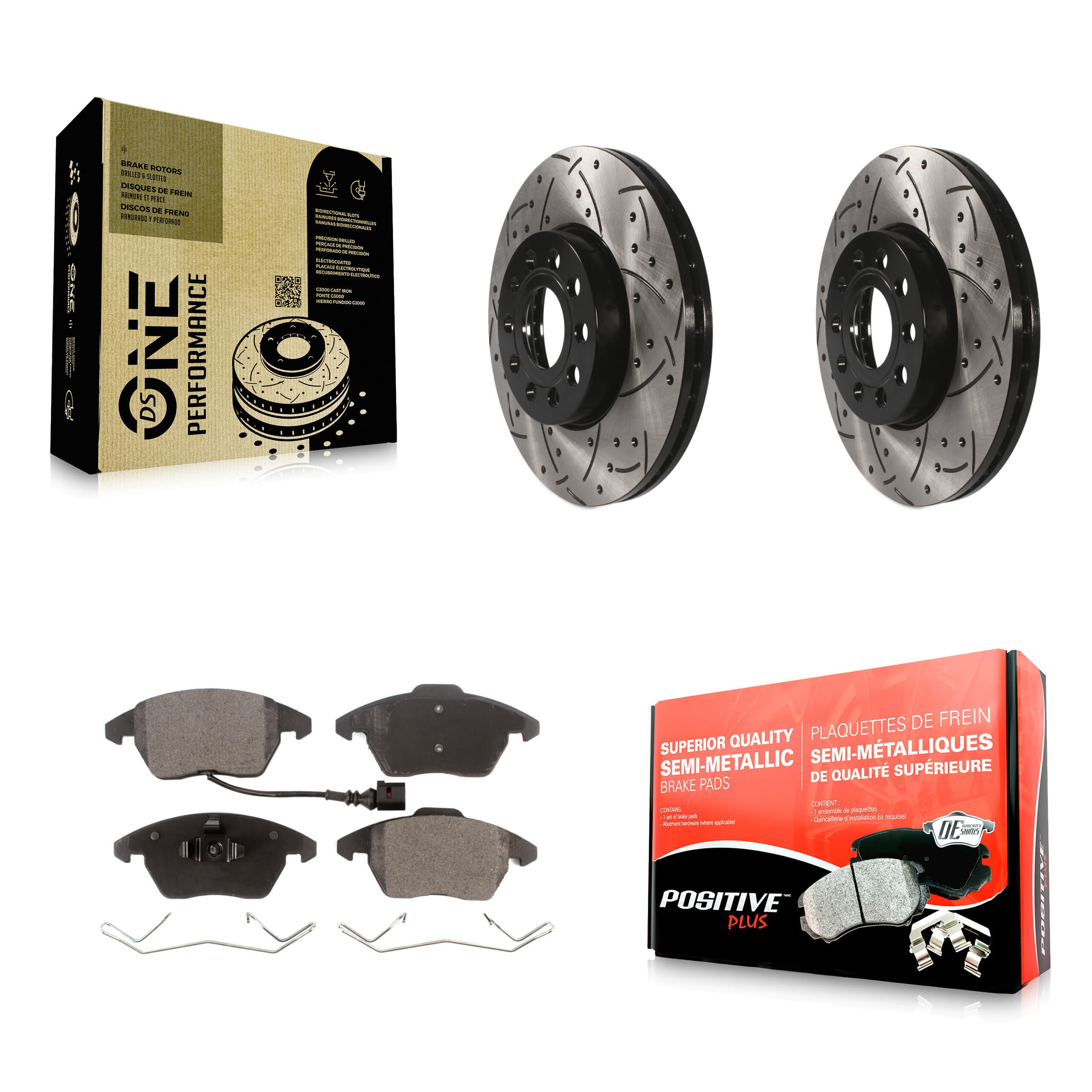 Transit Auto - KDF-100082 - Front Disc Brake Kits image 1