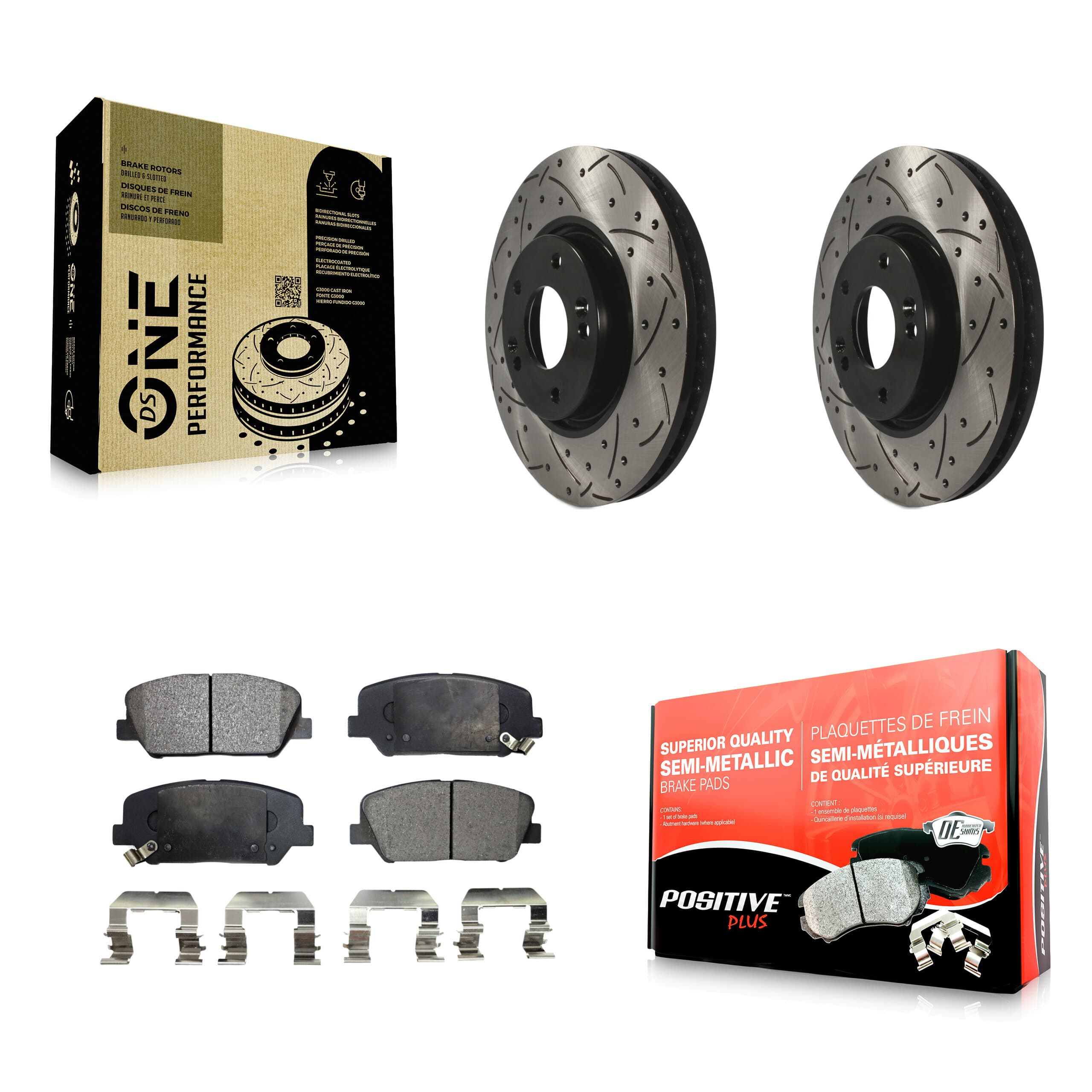 Transit Auto - KDF-100086 - Front Disc Brake Kits image 1