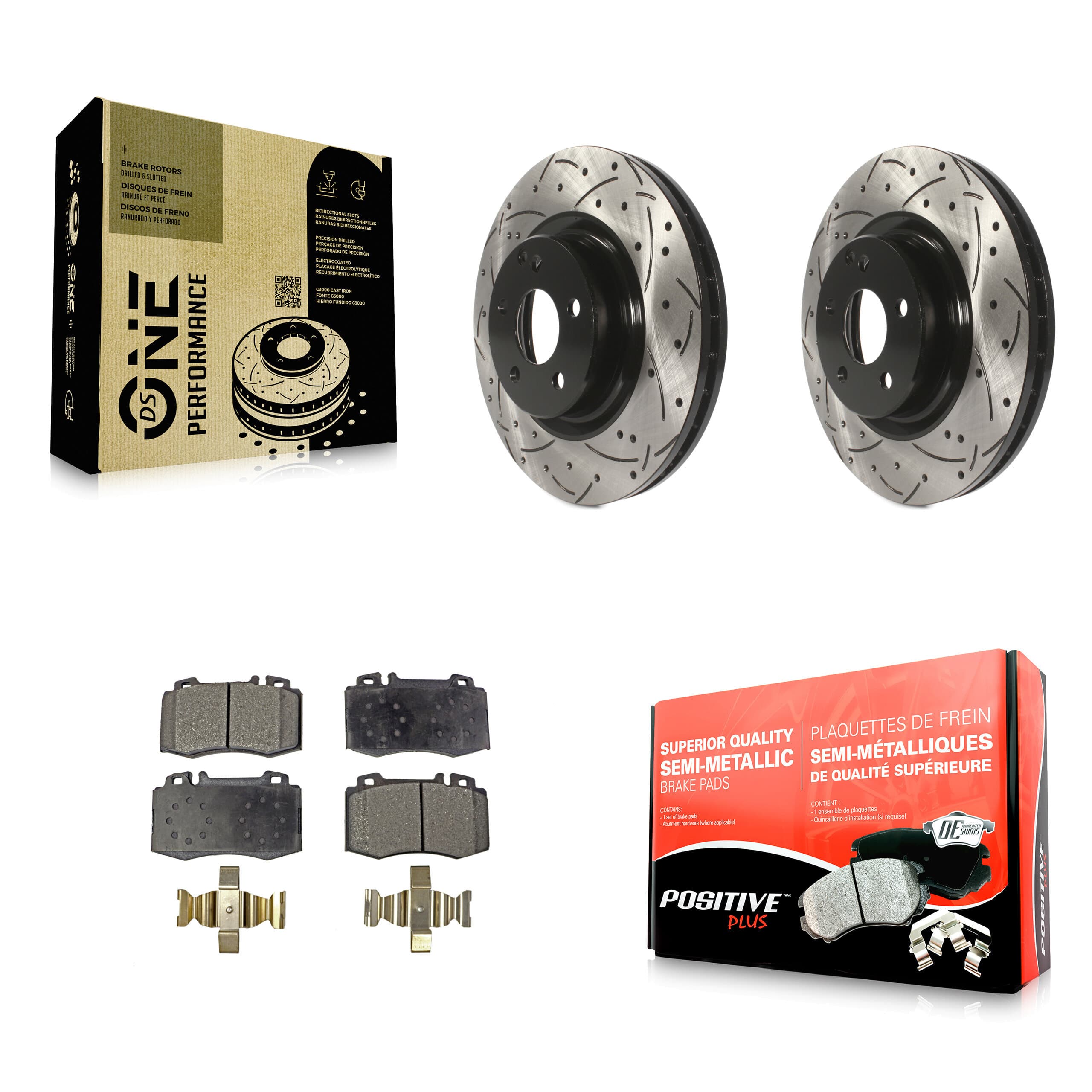 Transit Auto - KDF-100104 - Front Disc Brake Kits image 1