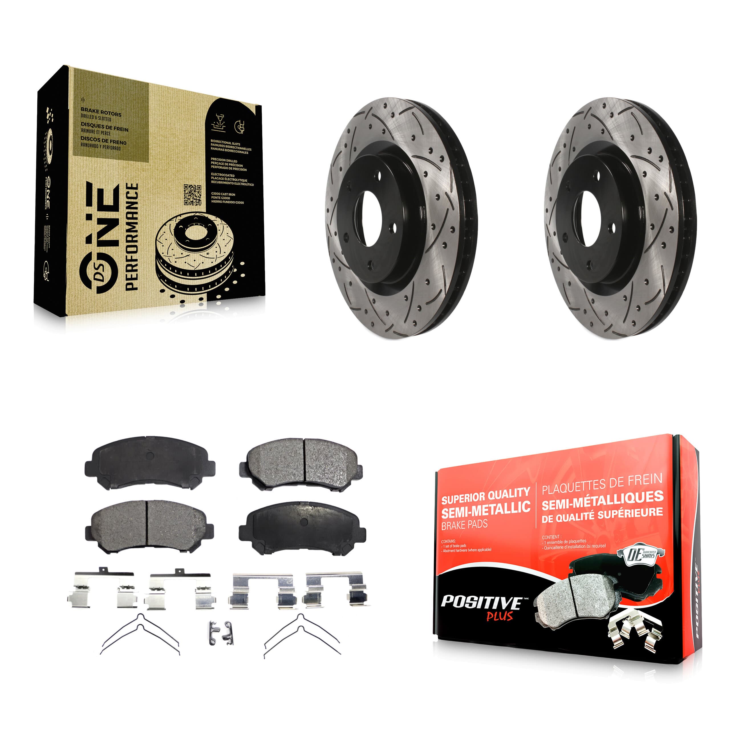 Transit Auto - KDF-100118 - Front Disc Brake Kits image 1