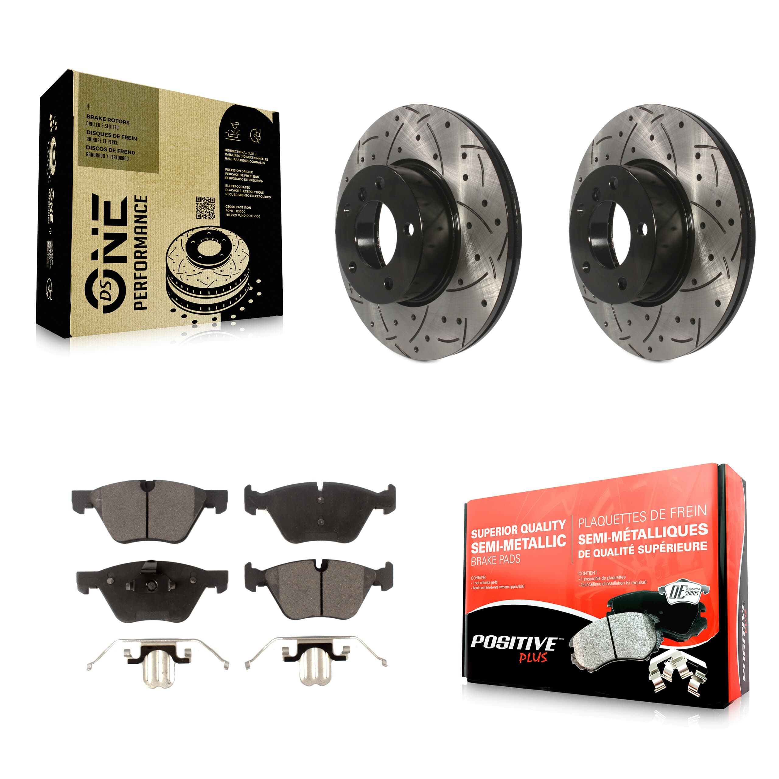 Transit Auto - KDF-100121 - Front Disc Brake Kits image 1