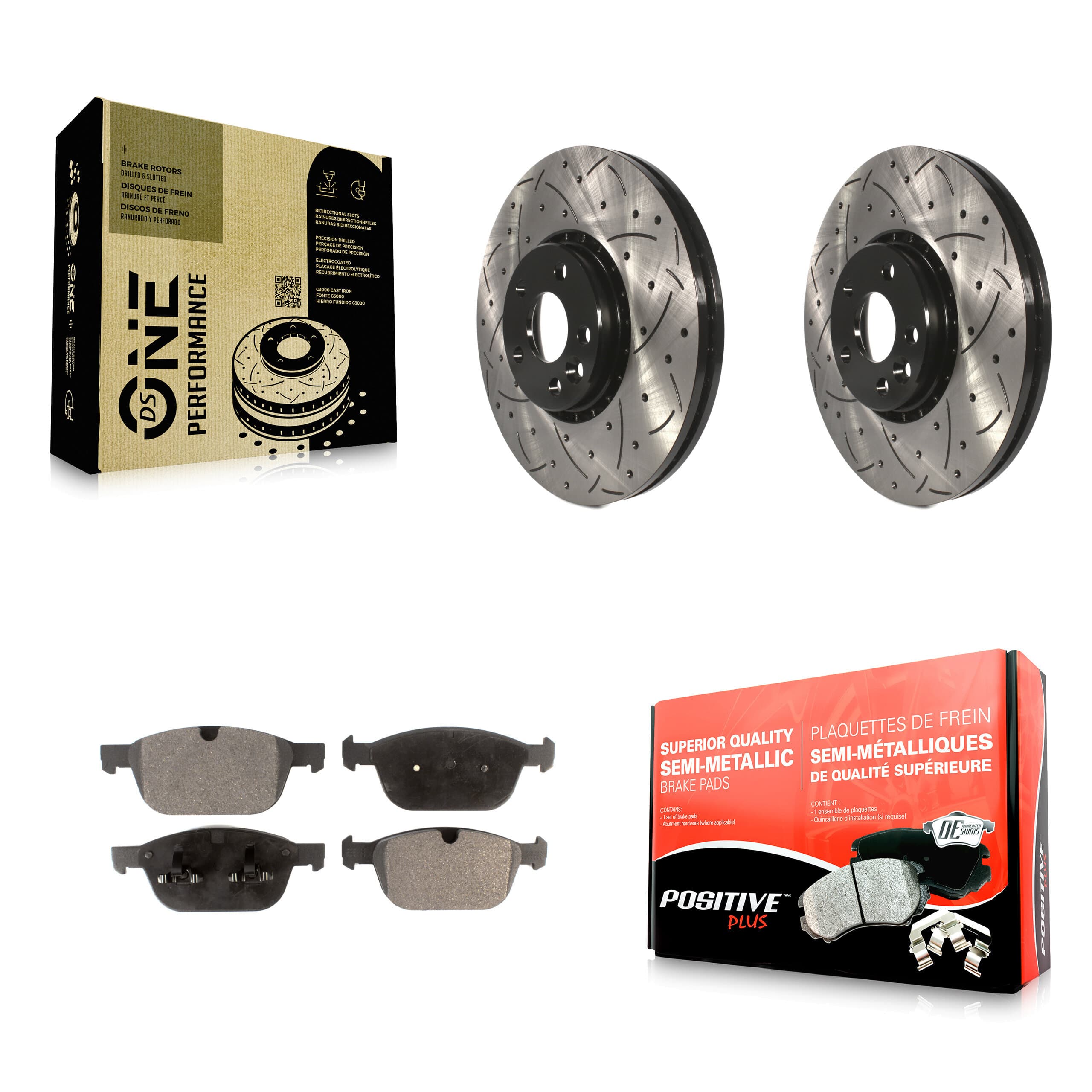 Transit Auto - KDF-100134 - Front Disc Brake Kits image 1