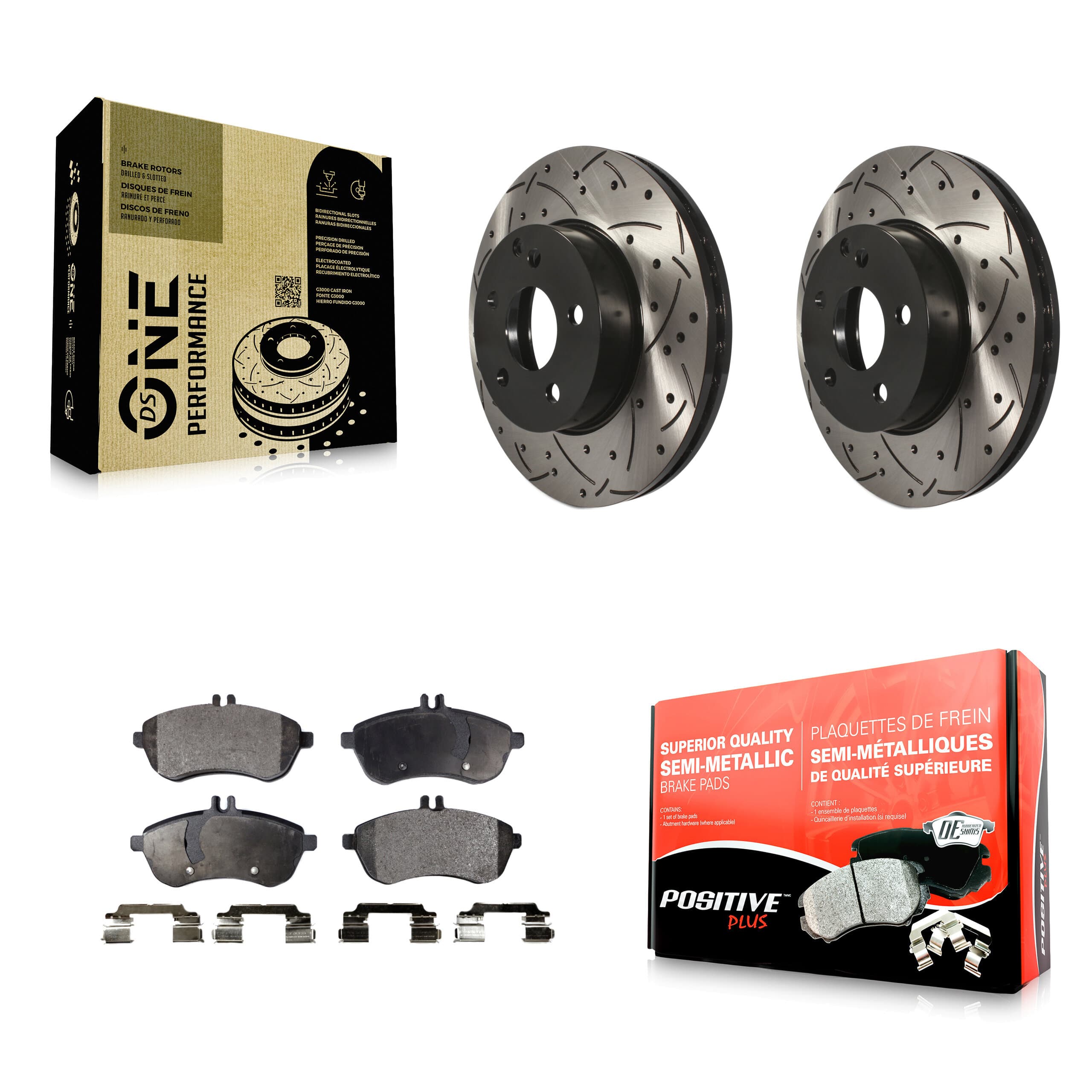 Transit Auto - KDF-100136 - Front Disc Brake Kits image 1