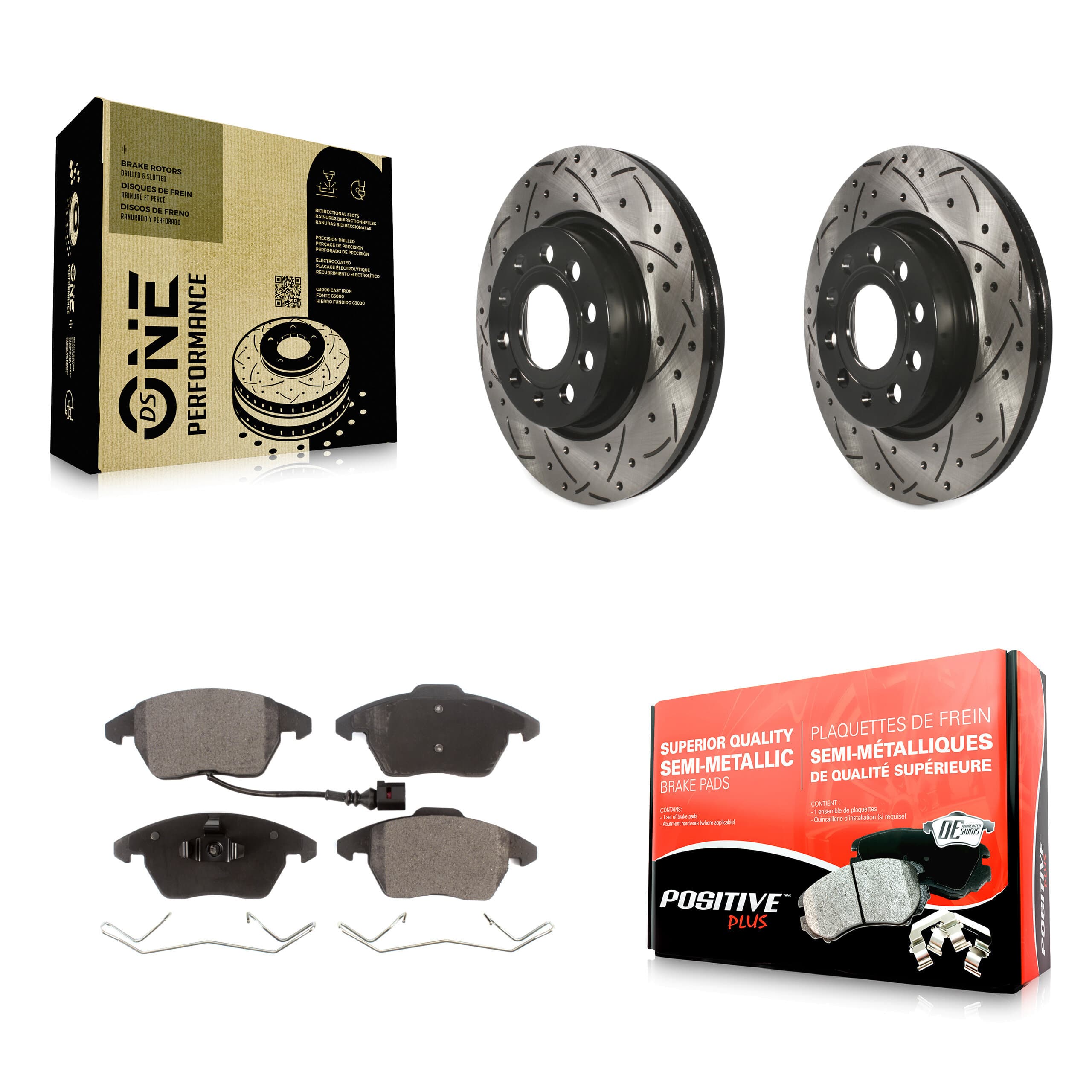 Transit Auto - KDF-100145 - Front Disc Brake Kits image 1