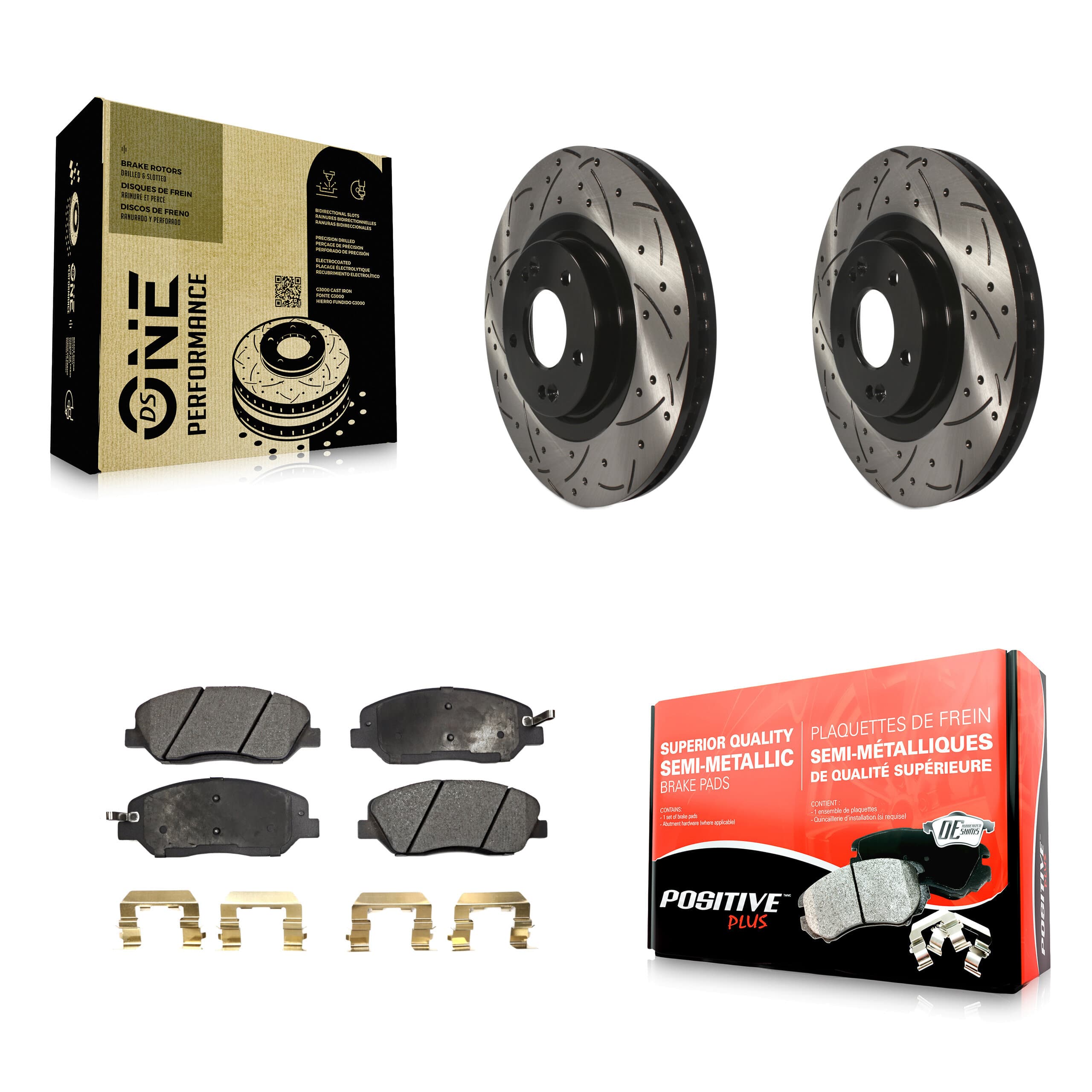 Transit Auto - KDF-100154 - Front Disc Brake Kits image 1