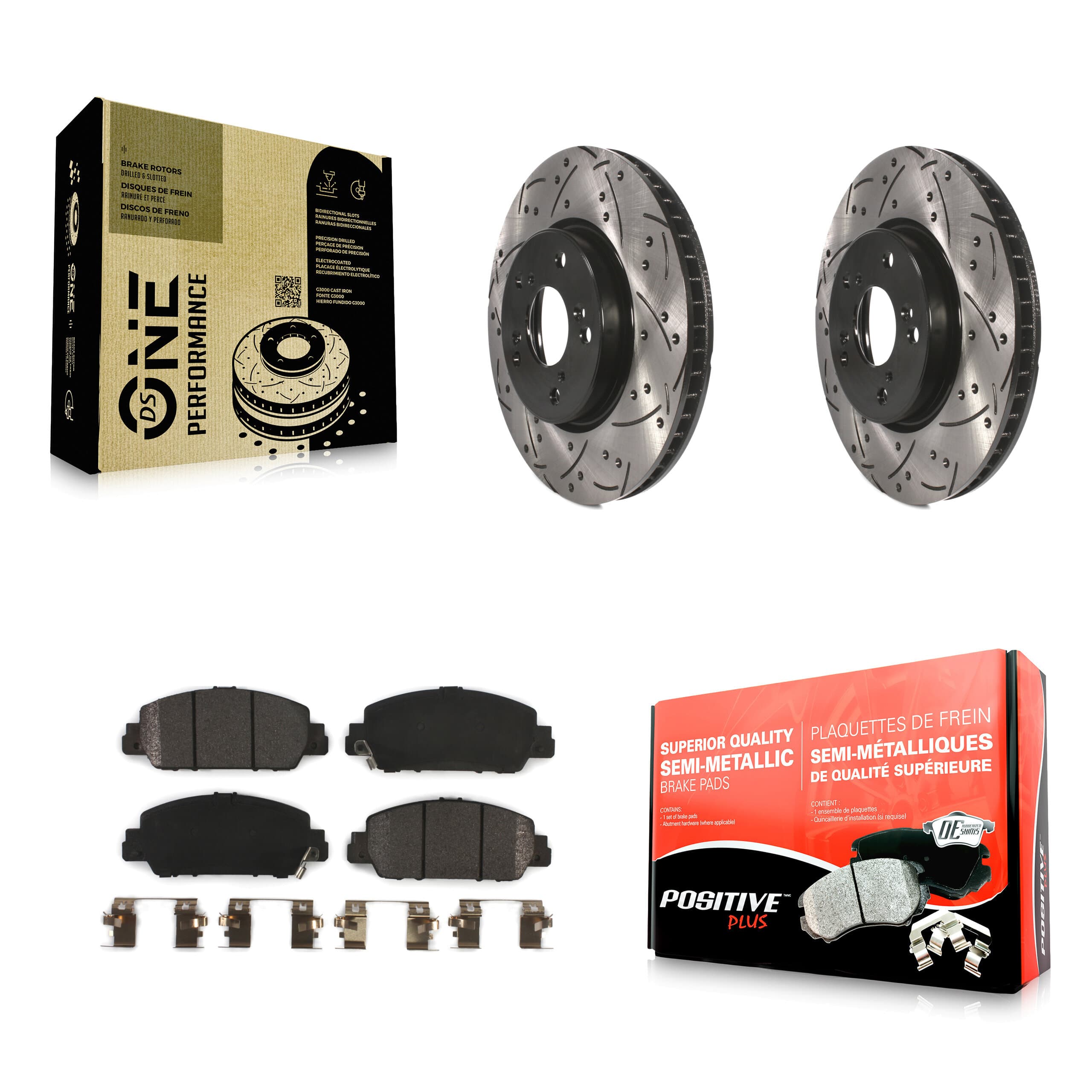 Transit Auto - KDF-100161 - Front Disc Brake Kits image 1