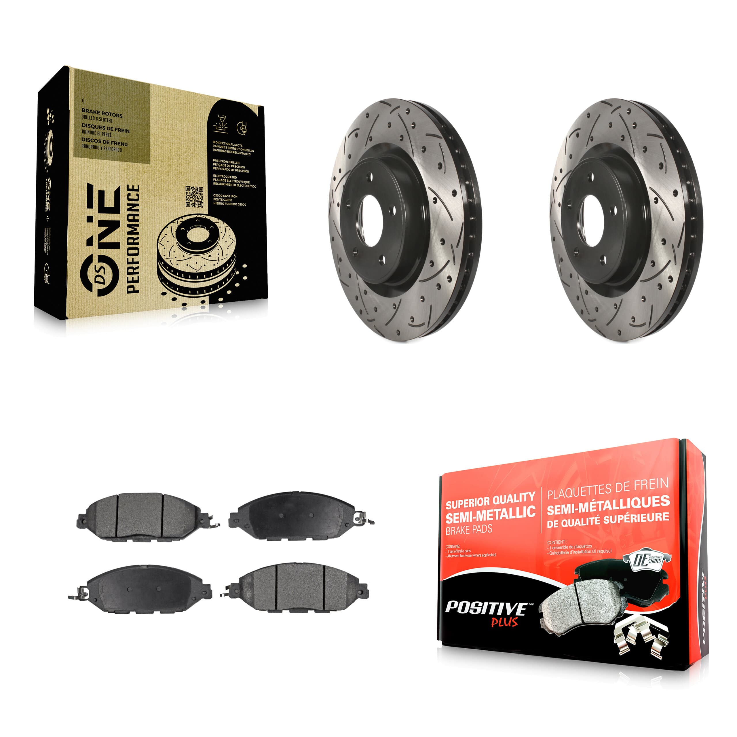 Transit Auto - KDF-100166 - Front Disc Brake Kits image 1